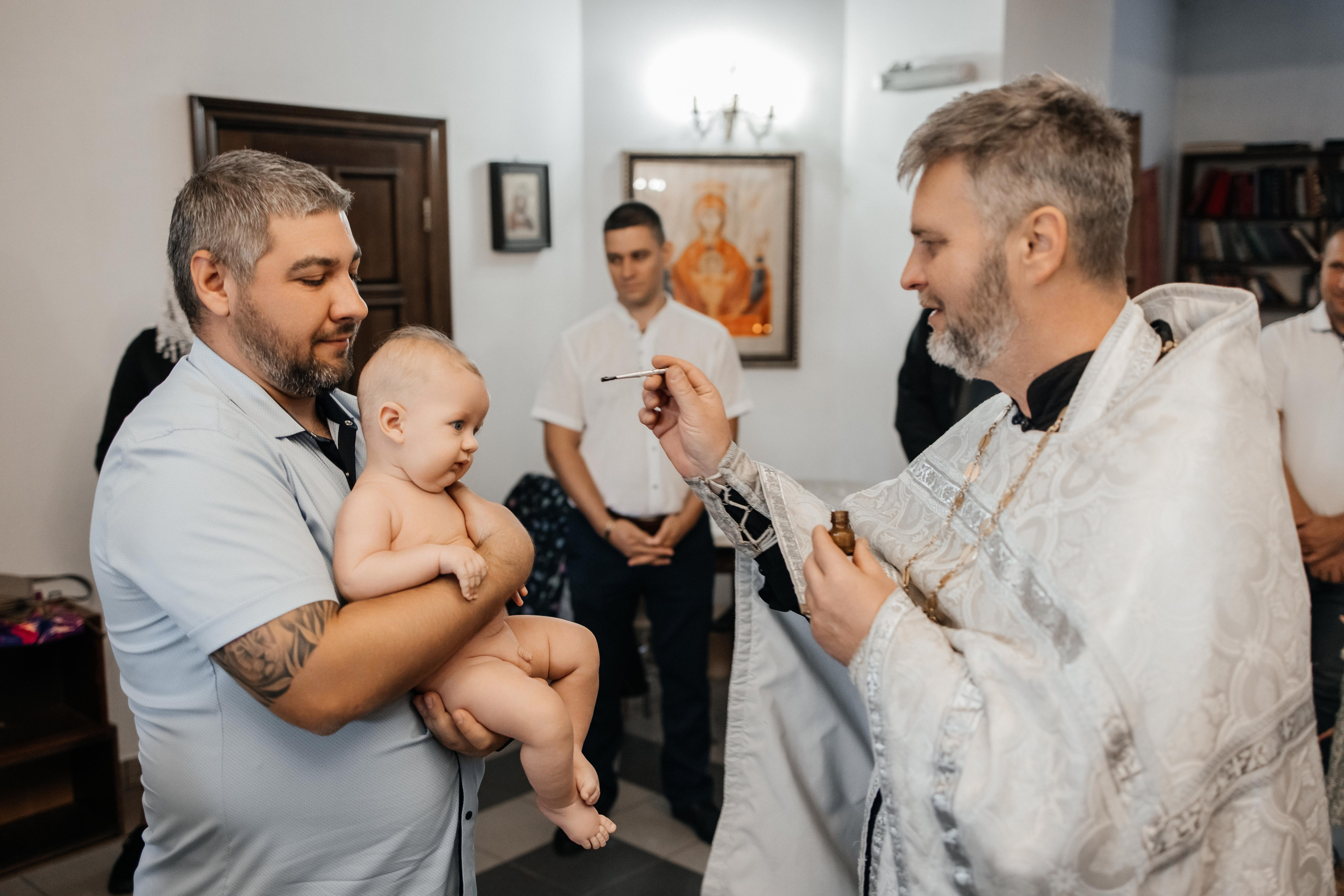 Крещение Ромы. Свадебный и семейный фотограф Яна Стражева. Волгоград, Москва