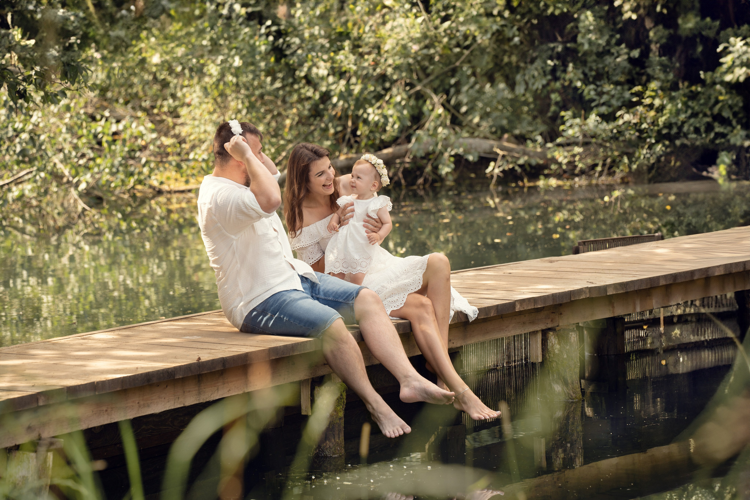 Прогулочная семейная фотосессия