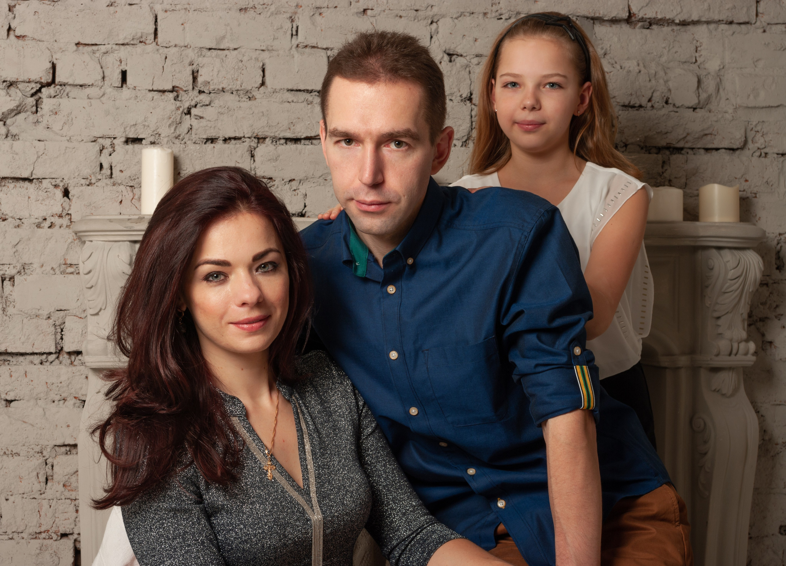 В студии. Фотограф в Москве Леонид Калесник