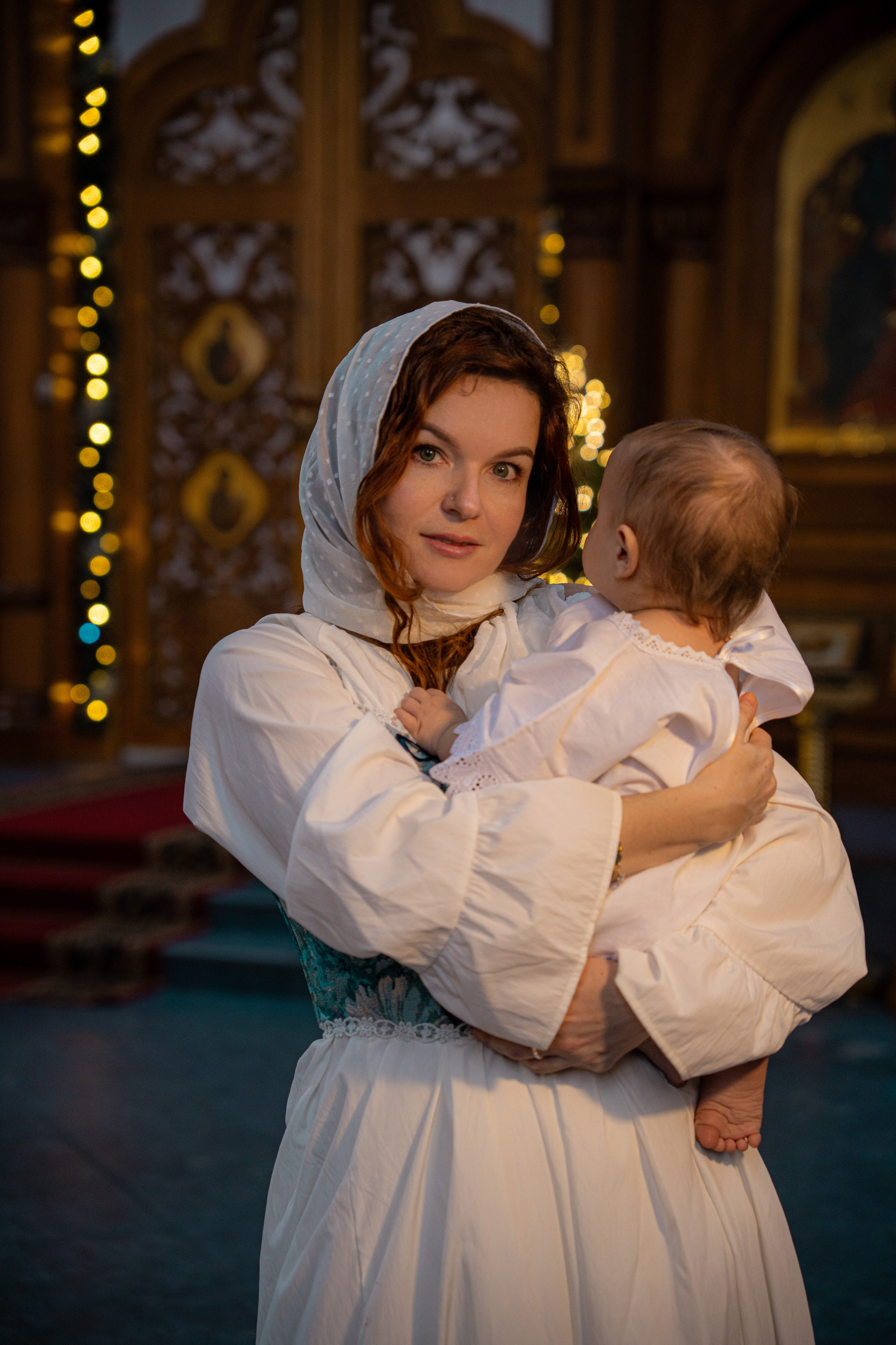 Крещение Евгении. Студийный и портретный фотограф в САНКТ-ПЕТЕРБУРГЕИрина Махаон