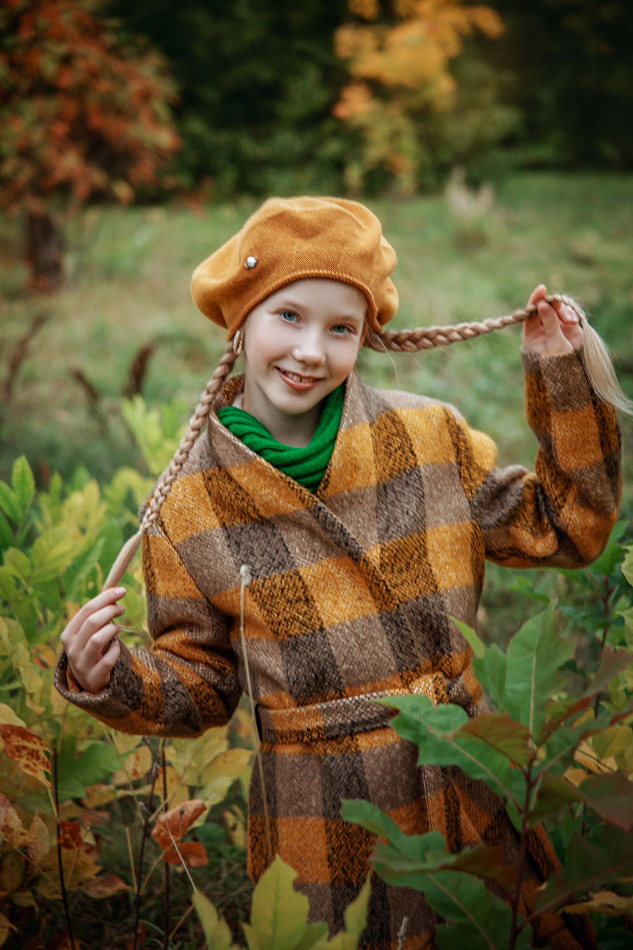 Осенняя прогулка сестер. Семейный и детский фотограф в Москве Ольга Кривенцова