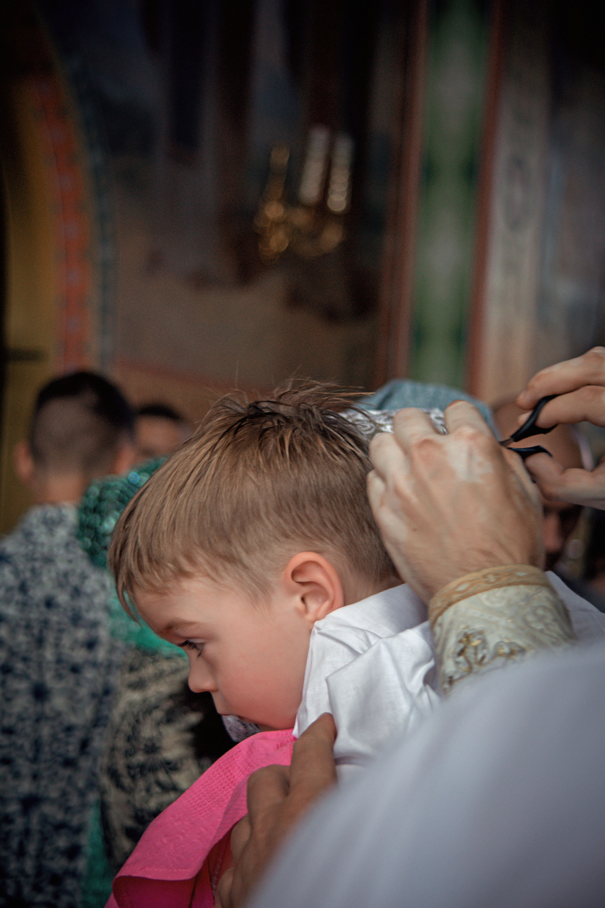 Общее крещение. Семейный и детский фотограф в Москве Ольга Кривенцова