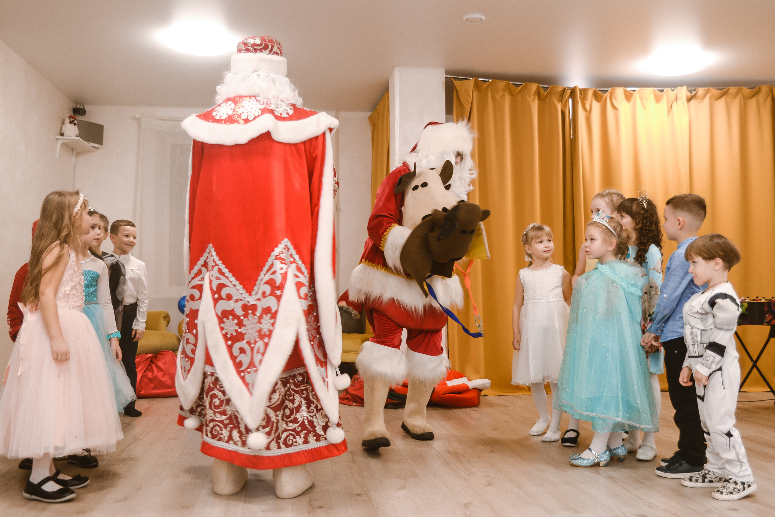 Детский праздник. Новый год. Семейный фотограф в Санкт-Петербурге Льдокова Екатерина