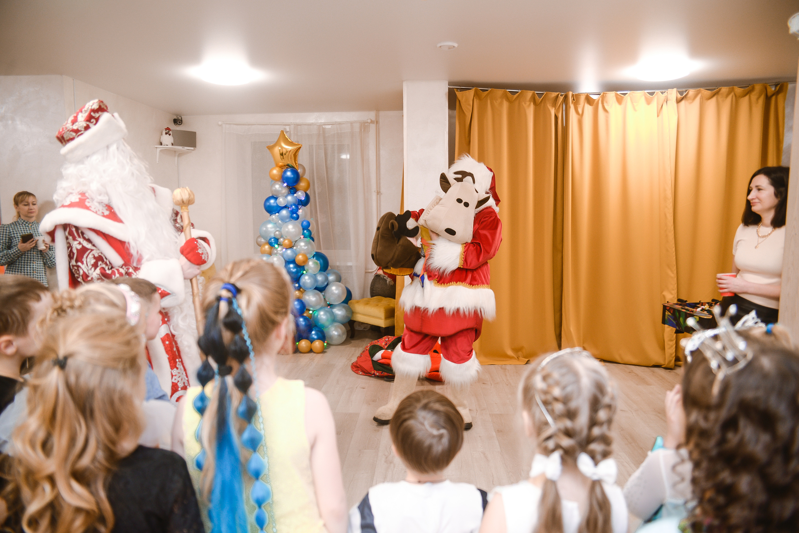 Детский праздник. Новый год. Семейный фотограф в Санкт-Петербурге Льдокова Екатерина