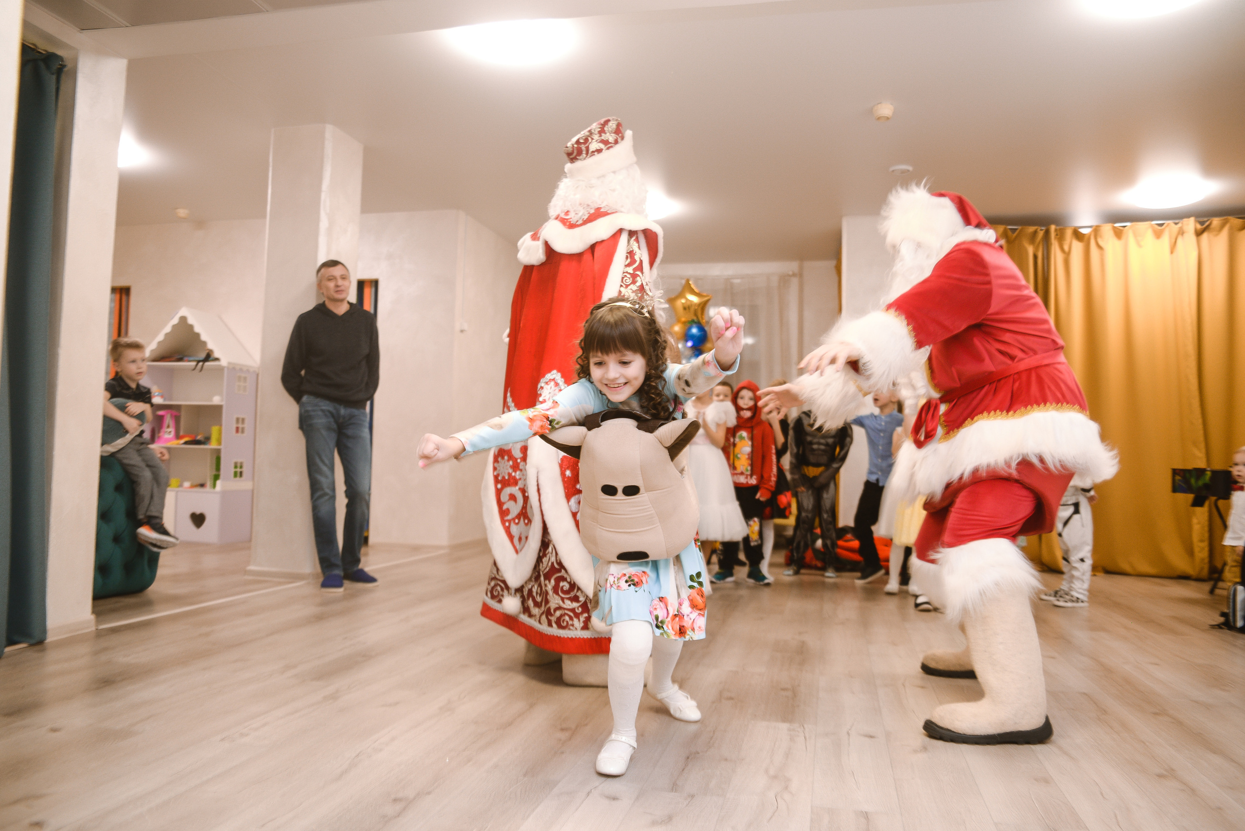 Детский праздник. Новый год. Семейный фотограф в Санкт-Петербурге Льдокова Екатерина