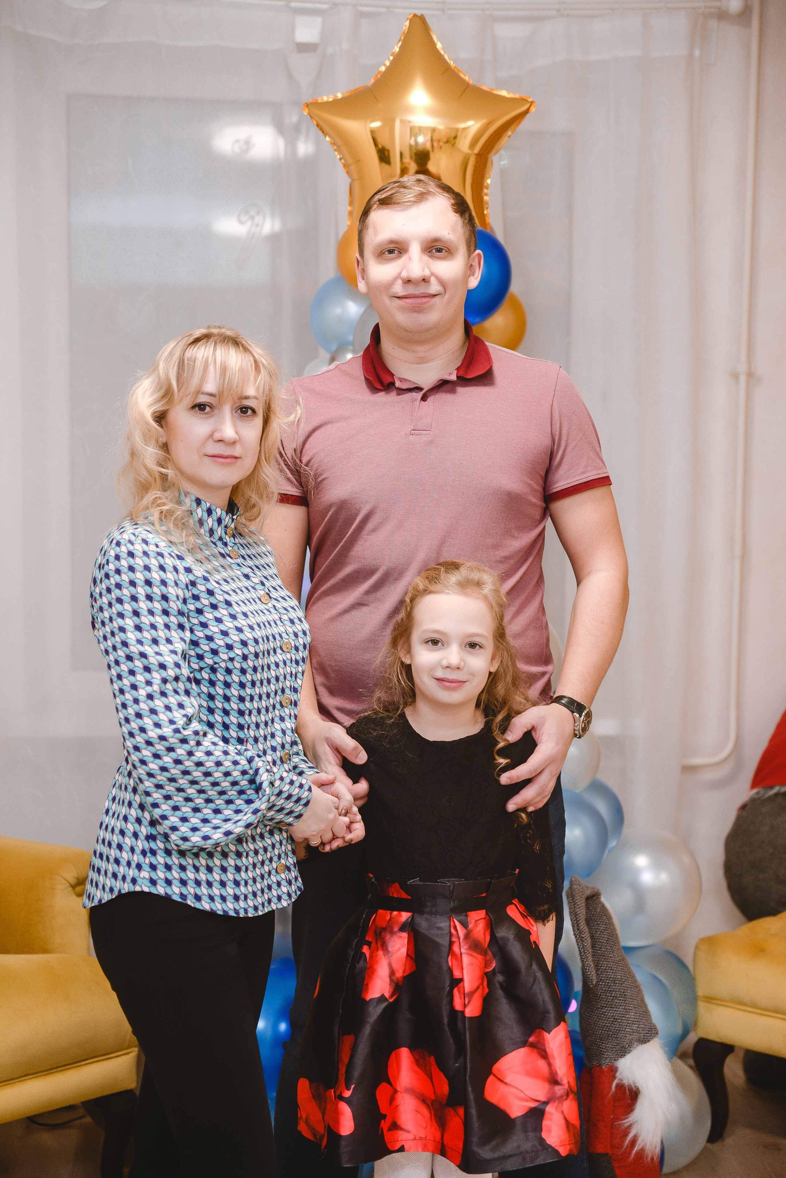 Детский праздник. Новый год. Семейный фотограф в Санкт-Петербурге Льдокова Екатерина