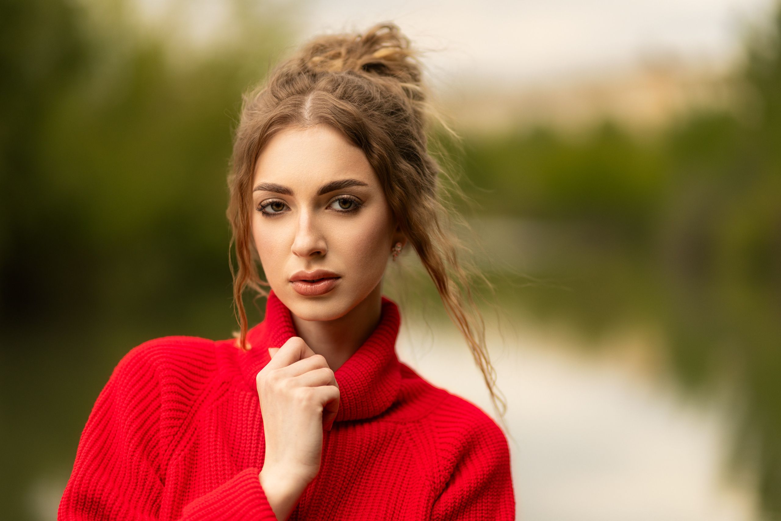 Фотосет с Ксенией в парке Белый колодец в формате для «себя». Дмитрий Шульгин, портретный фотограф в Воронеже