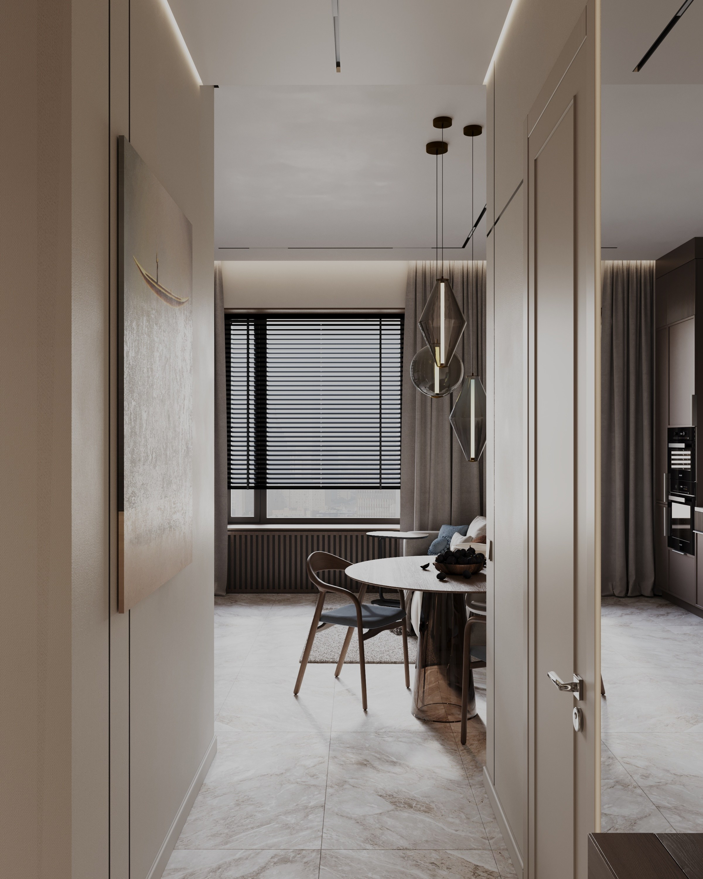 ЖК «Режиссер» | 60 m². Екатерина Коренева | 3d визуализация