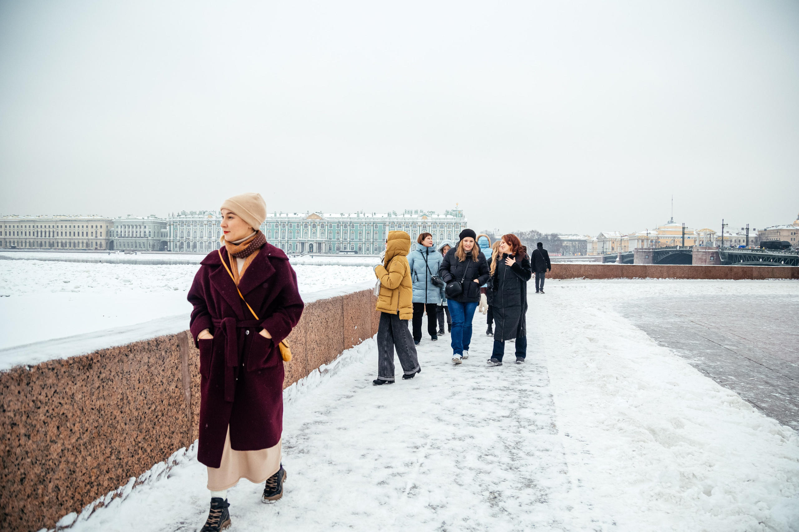 Зимний Петерург. Семейный фотограф Любовь Саркеева