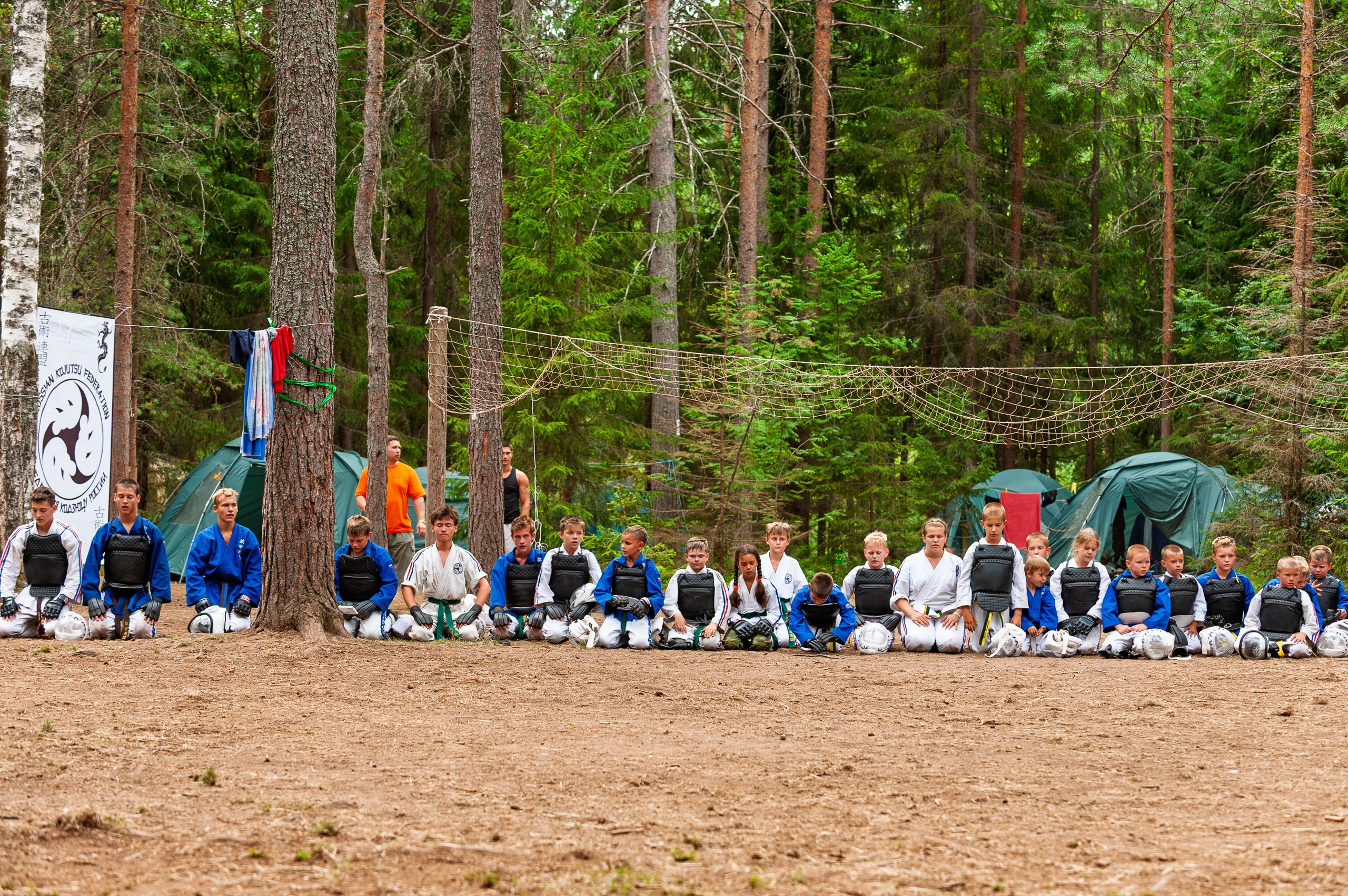 Летние тренировочные боры Школы Боевых Искусств «МОН», Валдай 2011 г. тренировки