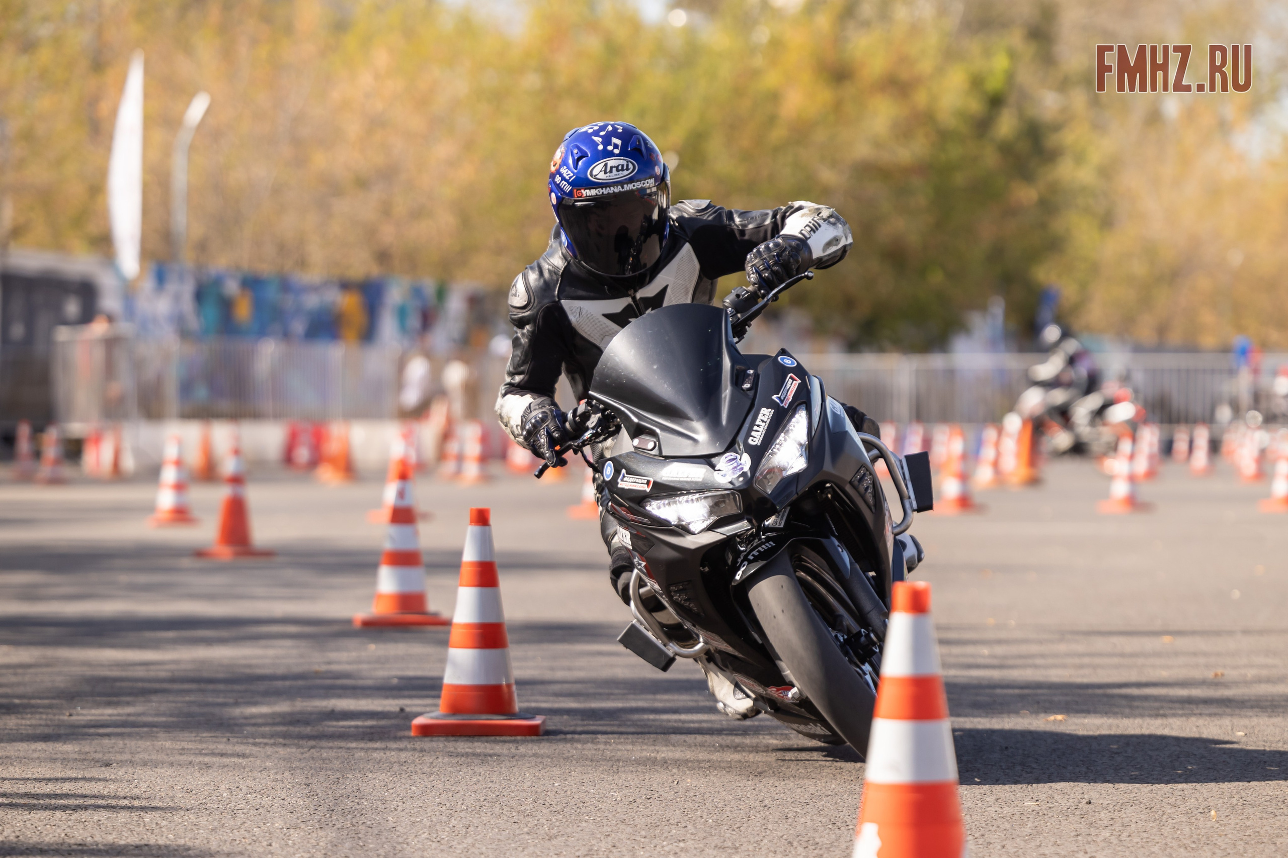 Соревнования по мотоджимхане на площадке Мосгортранс 15.09.2024. Фотограф Владимир Охрименко