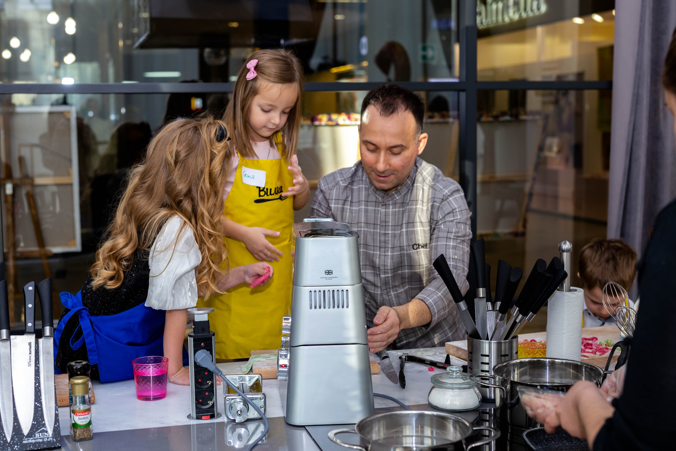 Праздник в кулинарной студии. Фотограф в Одинцово, Москве