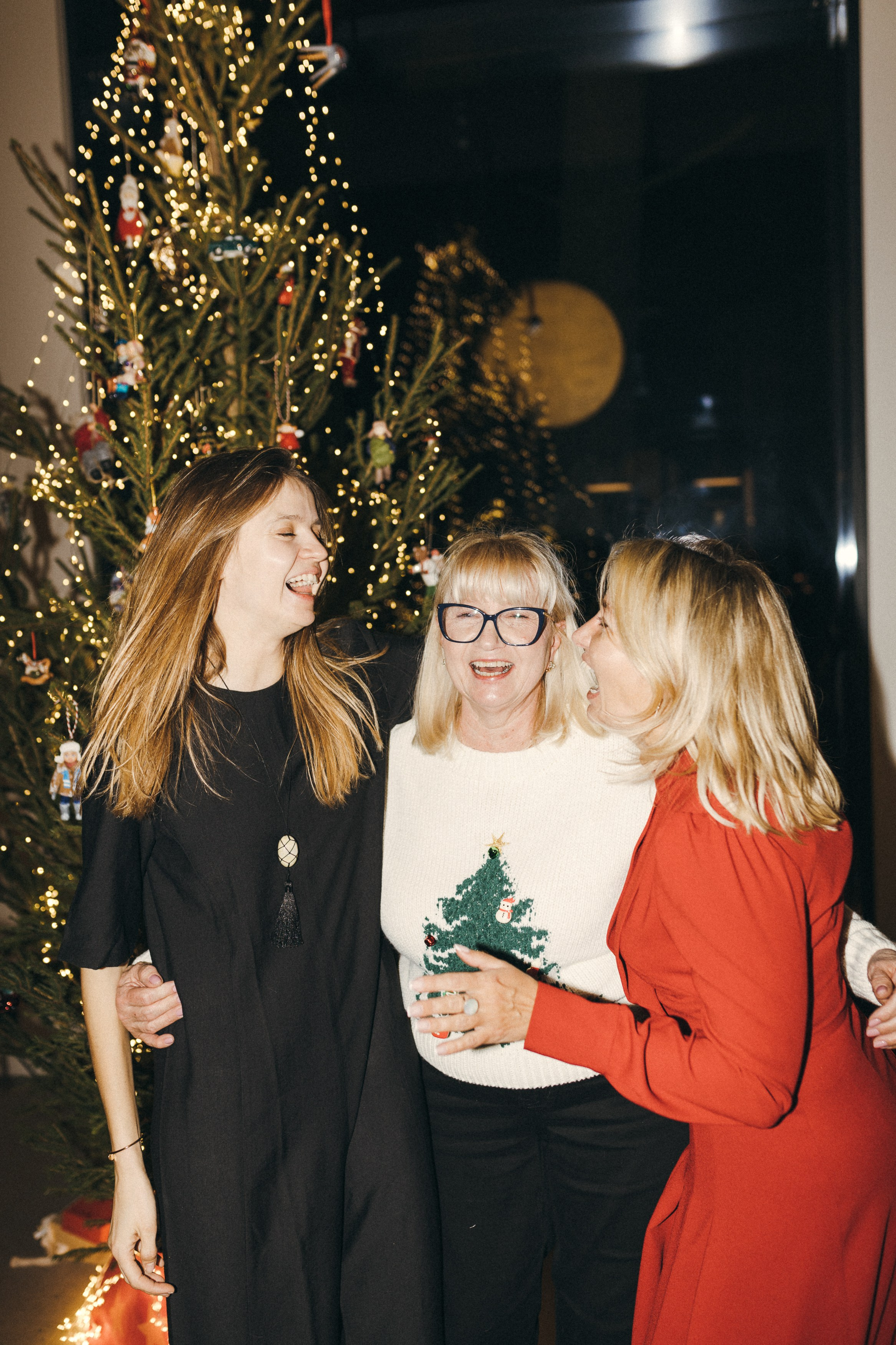 Новогодний семейный ужин. Семейный фотограф Маша Тимофеева | Москва