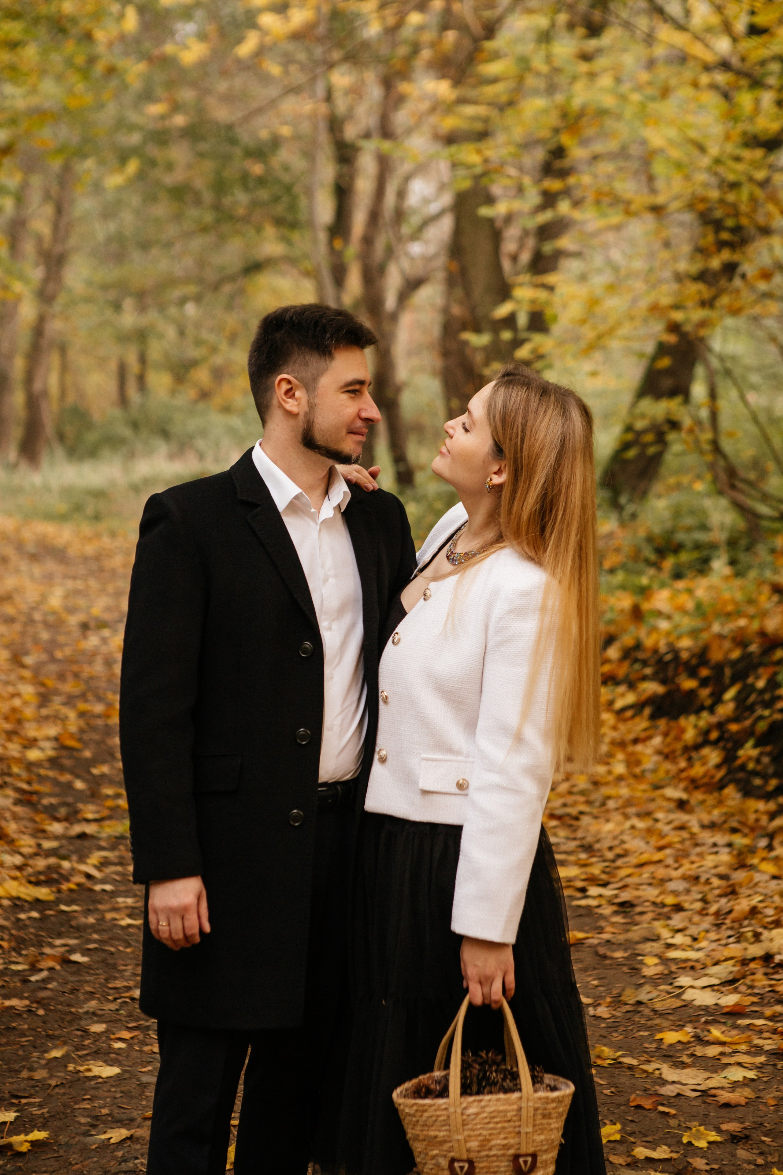 Марта, Евгений и Тая. Осенняя прогулка. Семейный фотограф в Калининграде Анастасия Юрина