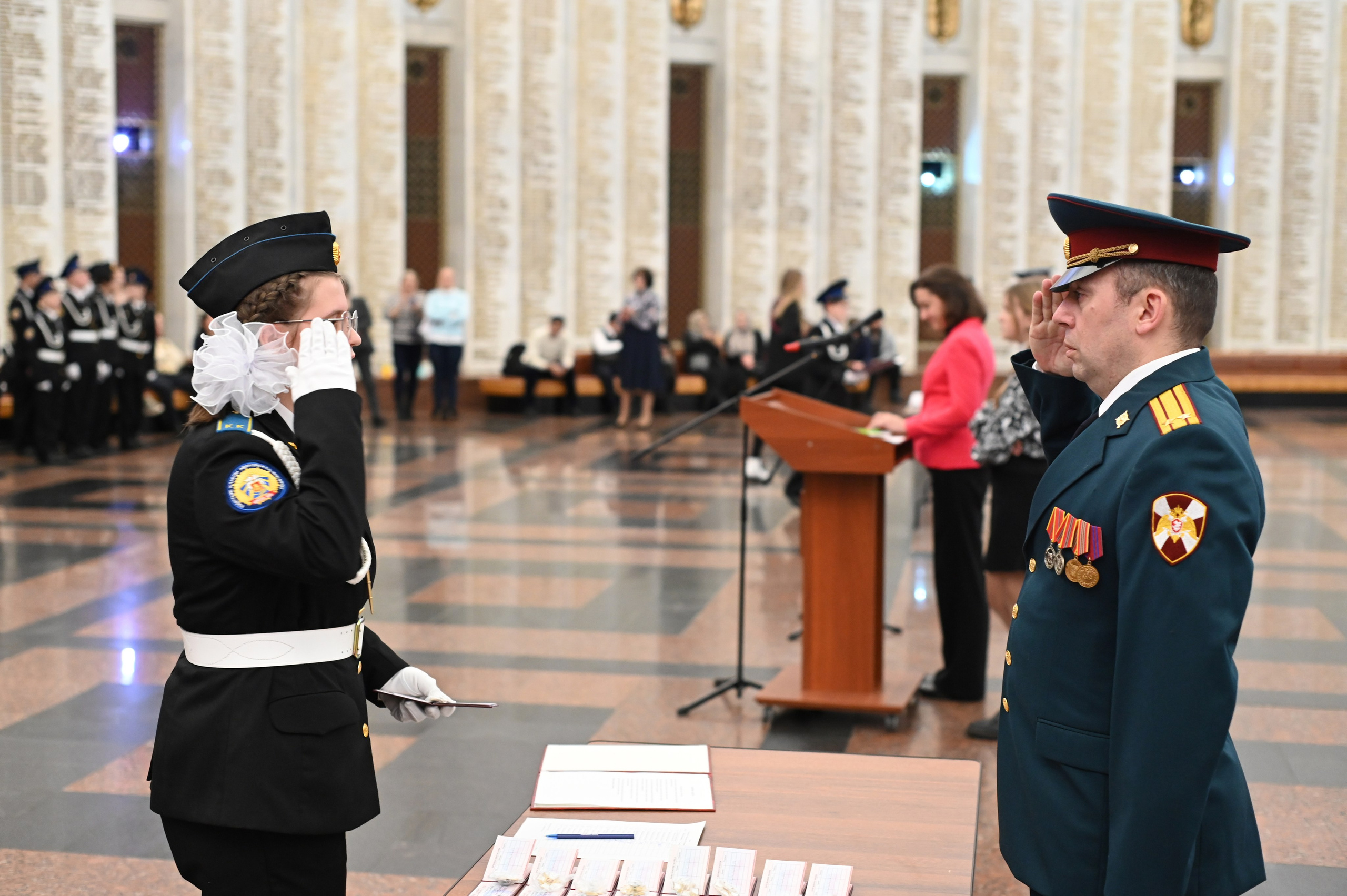 Присяга Поклонная Гора. Детский и семейный фотограф г. Москва Оксана Катаджи
