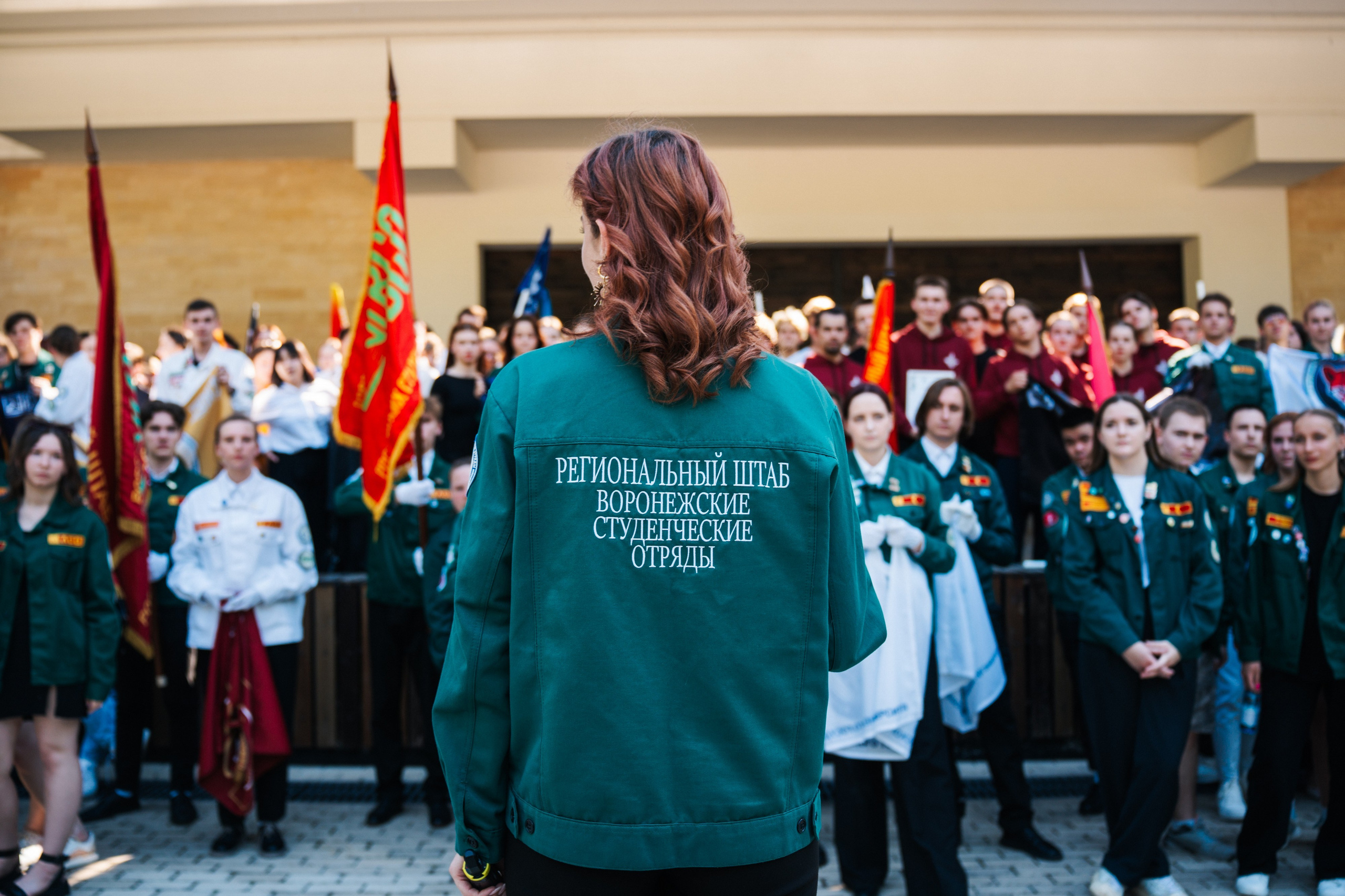 РСО Открытие трудового семестра. Фотограф в Воронеже Ольга Космодемьянская