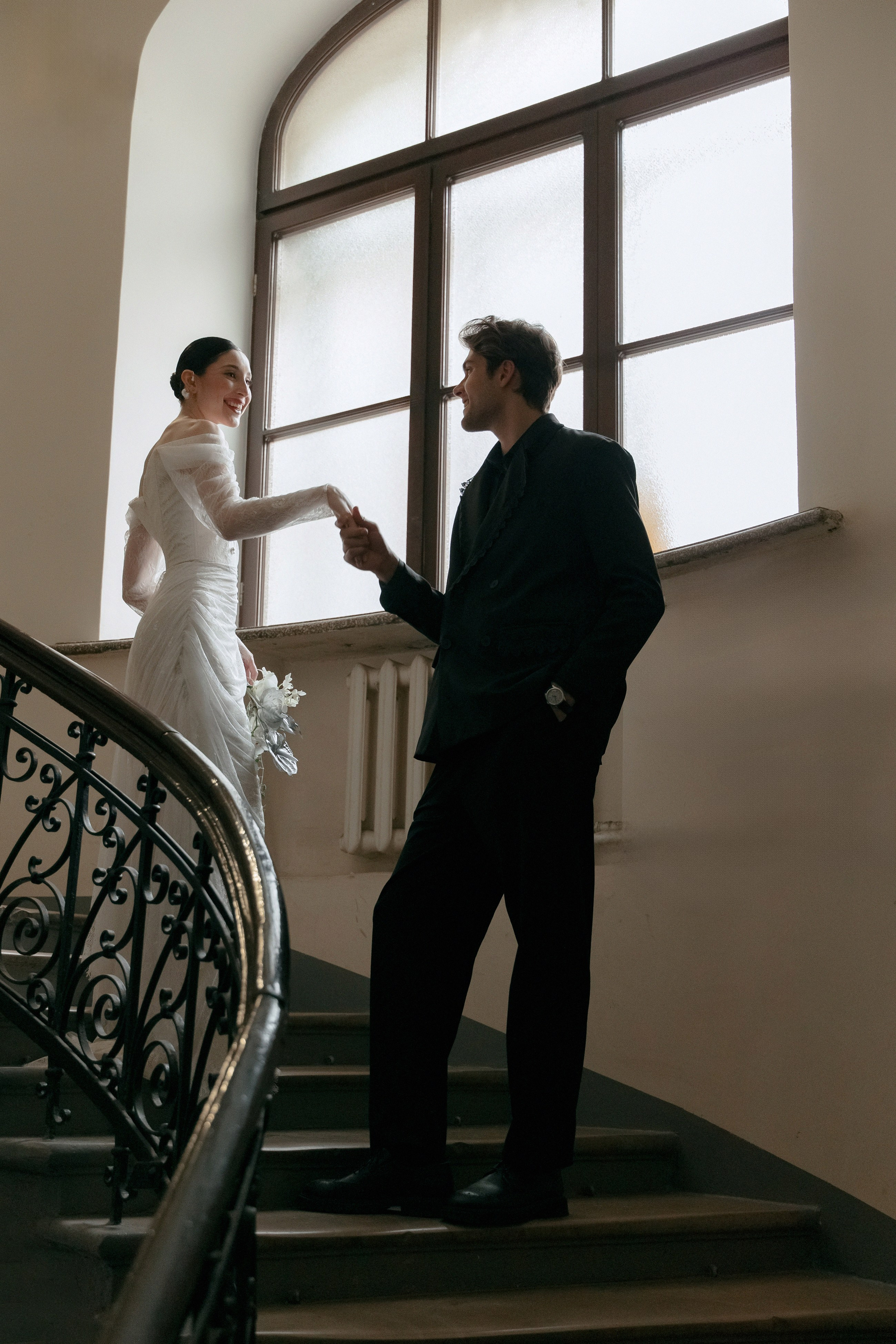 Винтажная история Полины и Дмитрия. Свадебный фотограф Москва