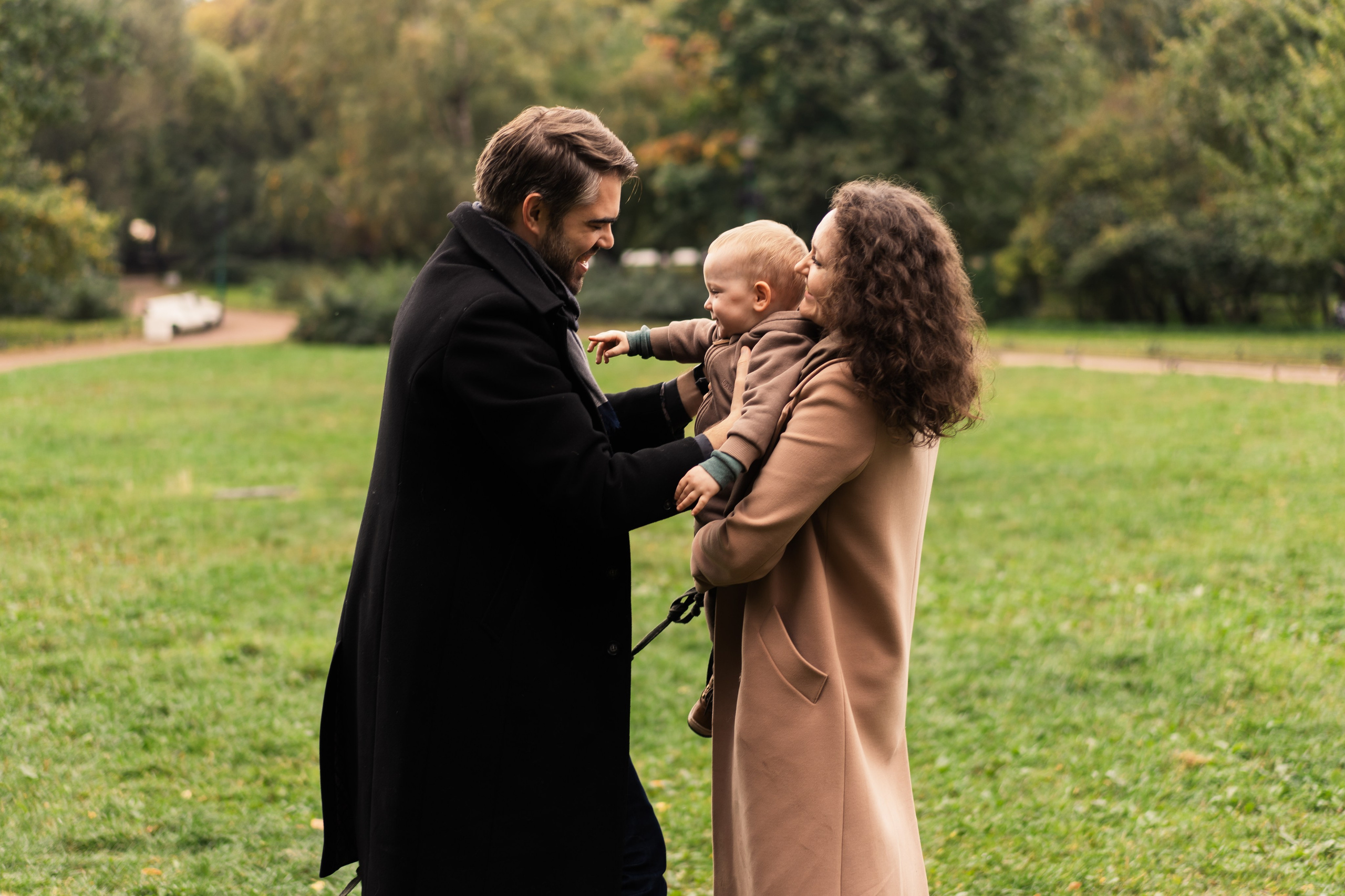 Сентябрь. Таврический парк. Семейный и детский фотограф в Санкт-Петербурге Дарина Герчиу