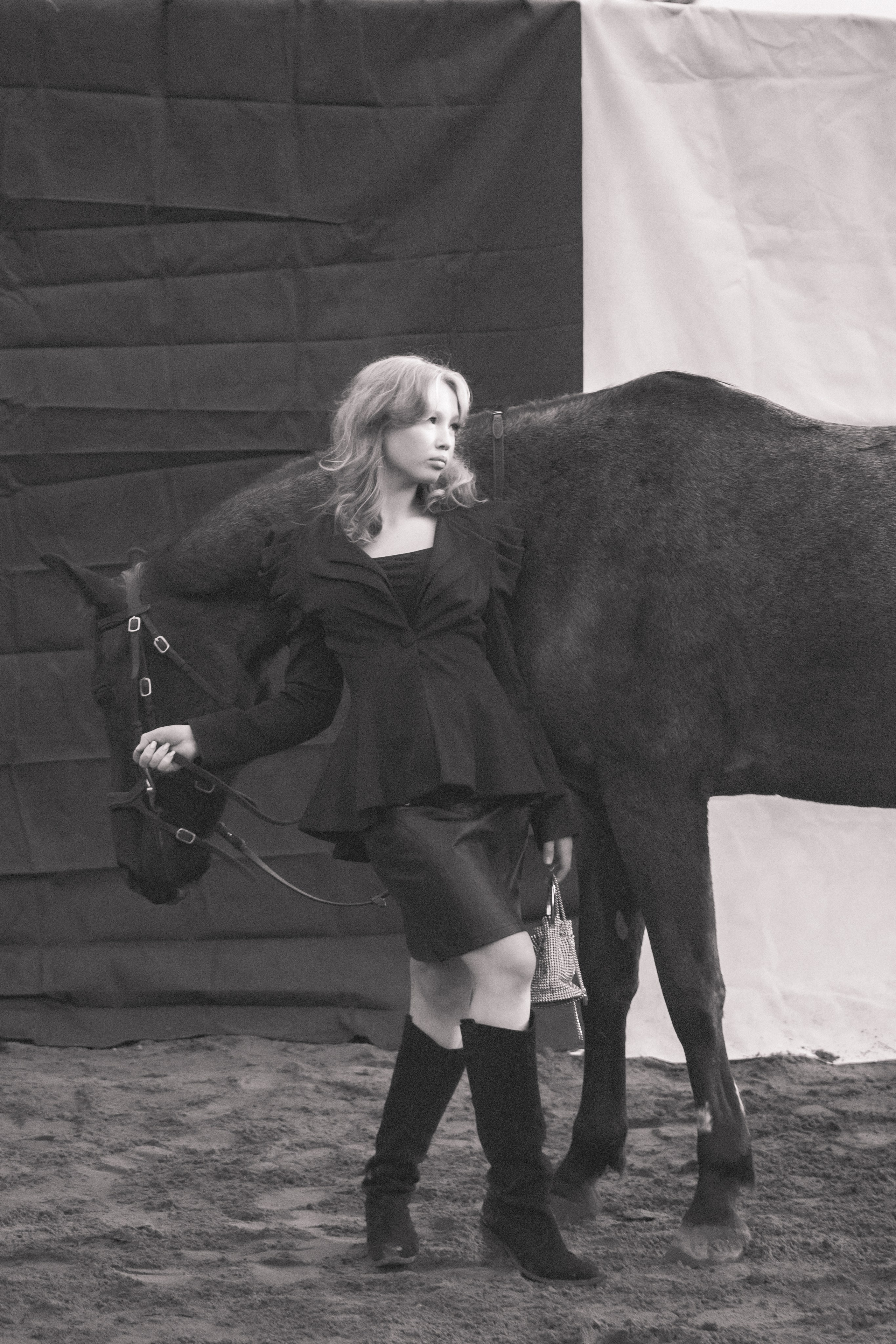 Проект DEFILE. Конный фотограф в Санкт-Петербурге Анна Лебедева