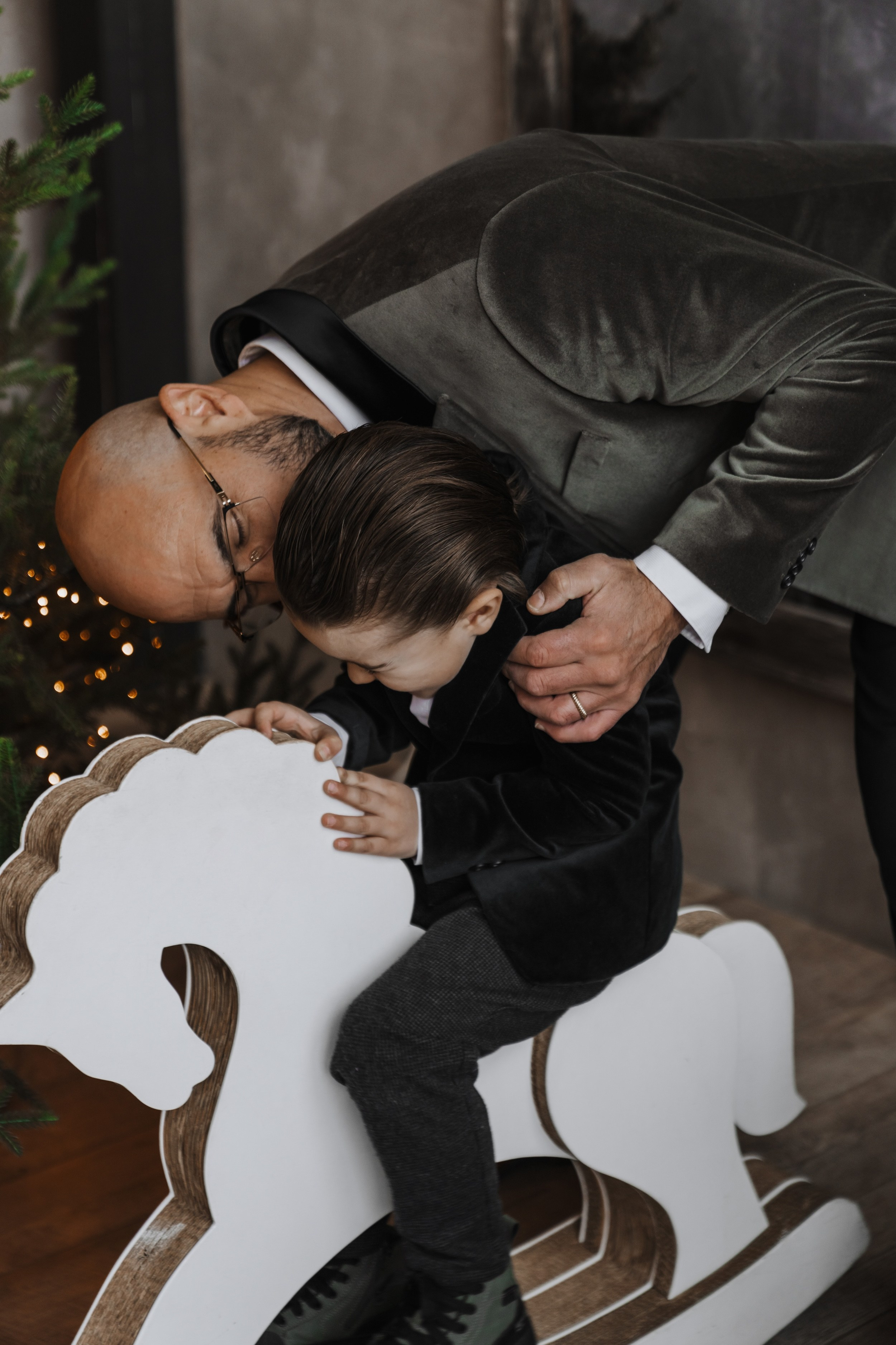 Лиза, Скарлетт, Винсент и Деннис. Минск, Рождество. Olga Modjaro