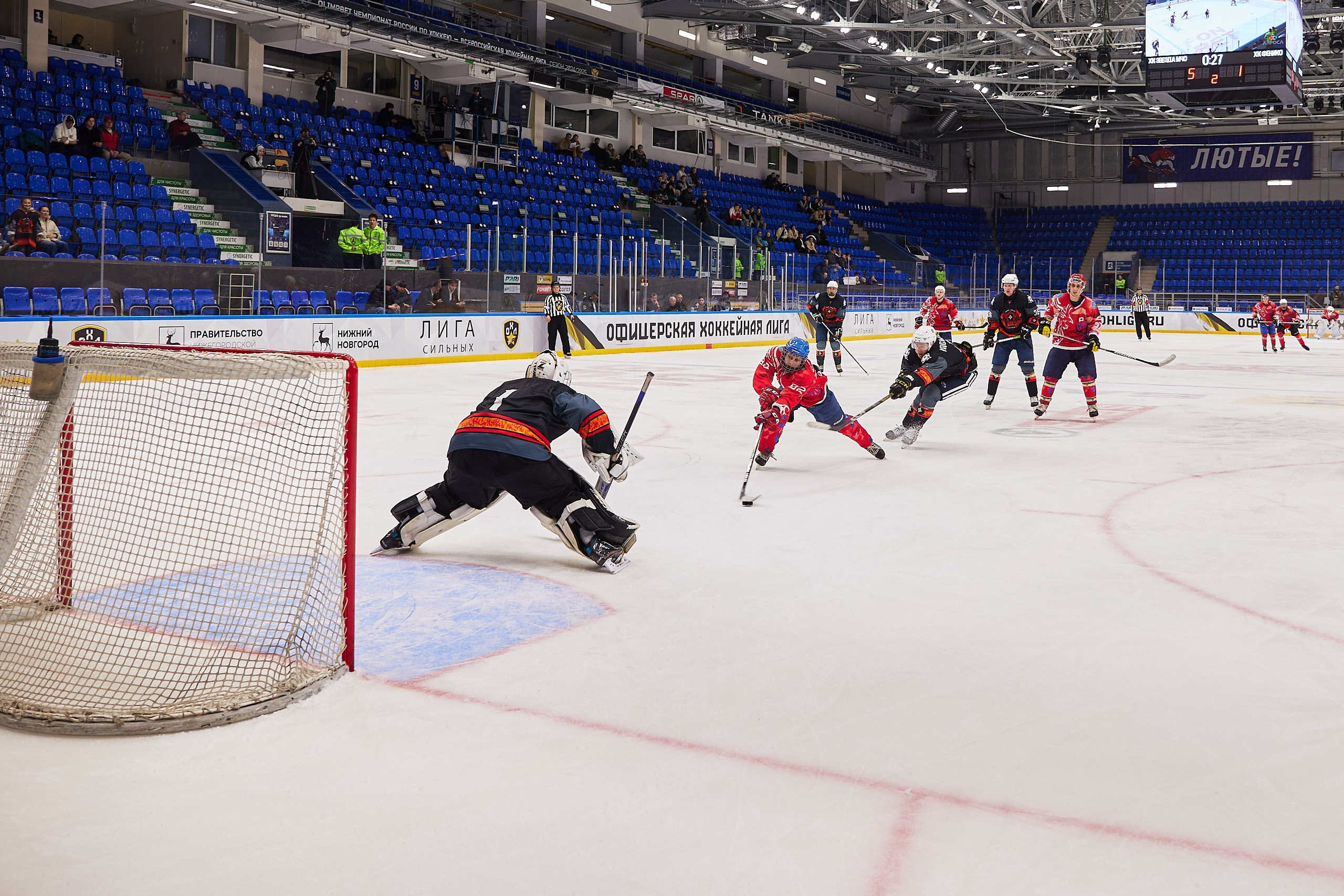 Репортаж. Офицерская хоккейная лига 2025 год. Спортивный фотограф Некрасов Денис