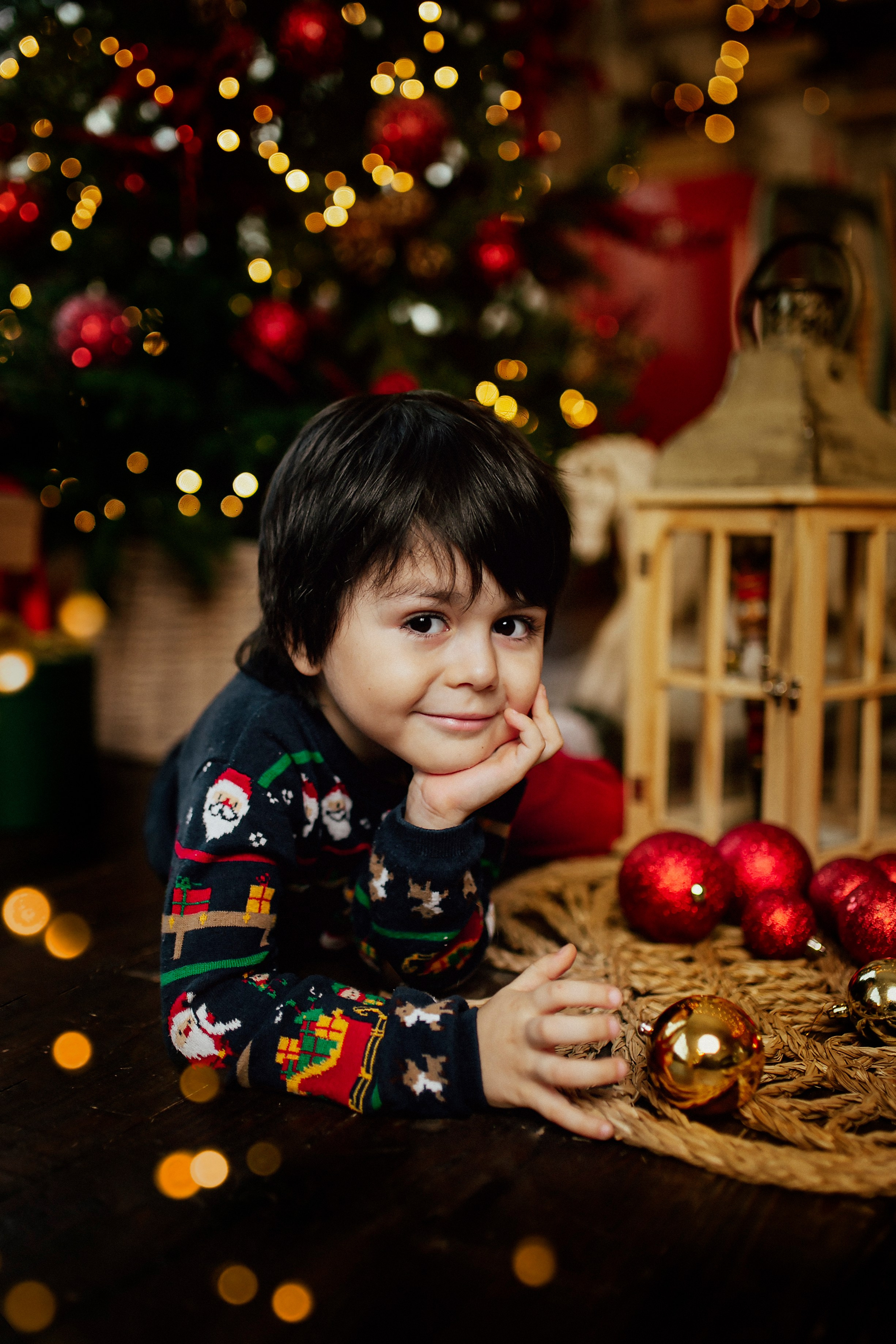 Никита с братишкой и щелкунчиком. Семейный и детский фотограф в Ижевске Анастасия Камариттинова