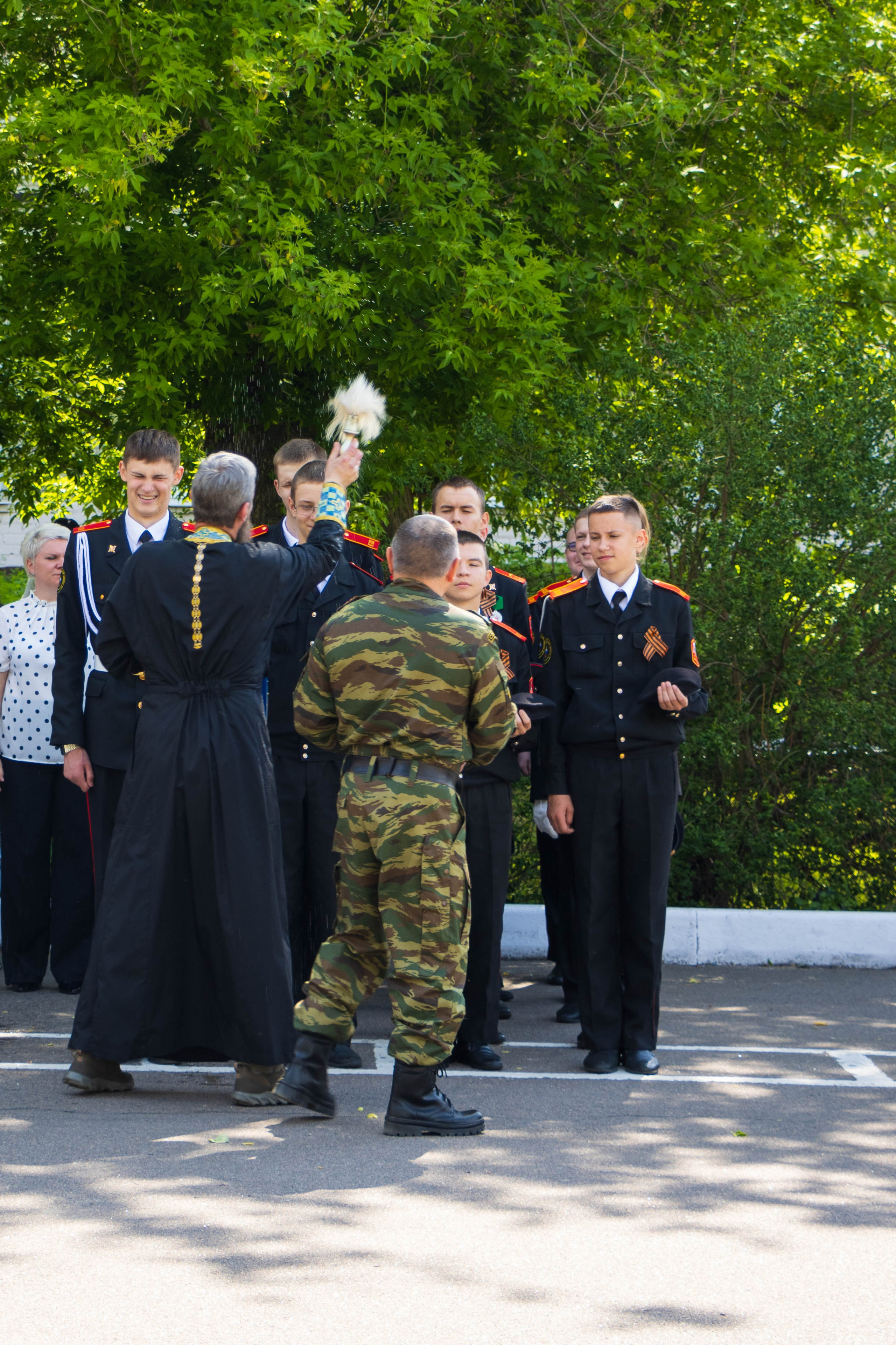 Последний звонок 2025 взвод 8"б». Фотограф Татьяна Матрос