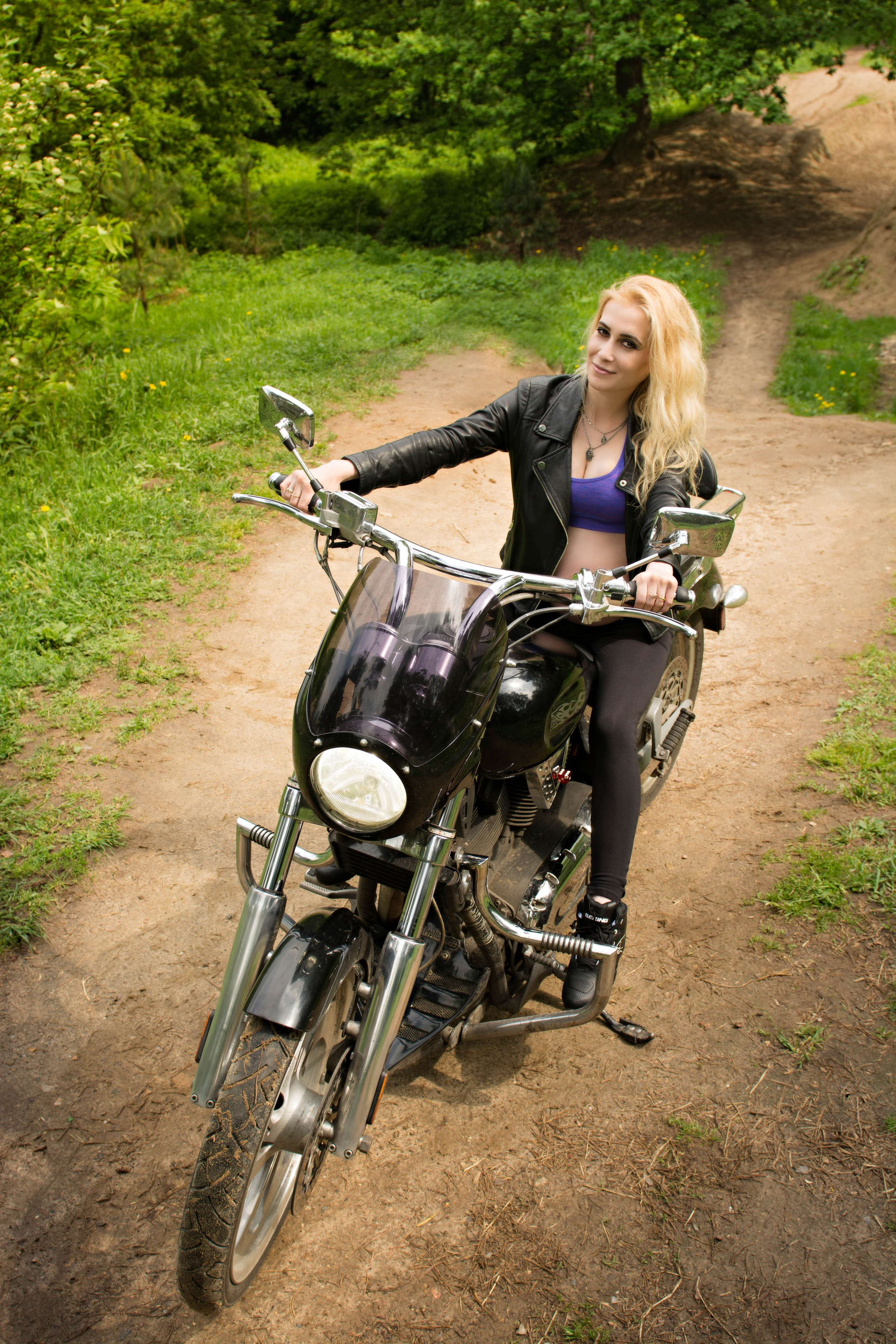 Фотосессия беременности на байке. Фотосессия беременности — Крылова Натали — Москва