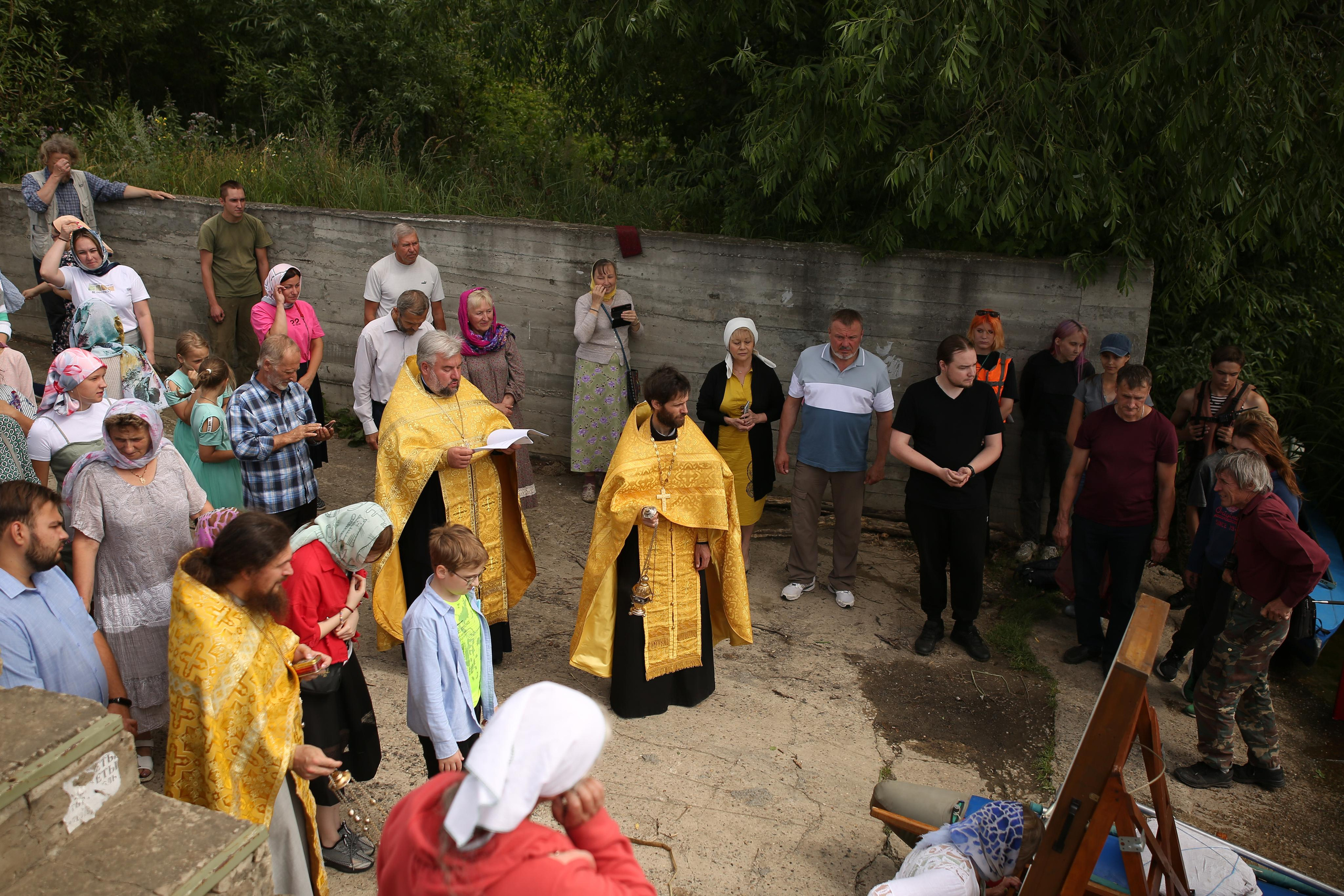 Водный крестный ход «Принесение образа Николы Корсунского в 1225 году». Семейный и детский фотограф Анна Петракова
