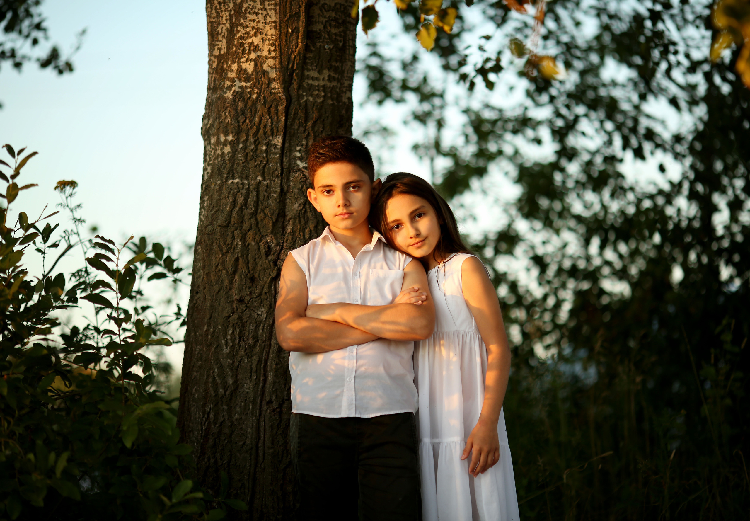 Закатная фотосессия. Семейный и детский фотограф Анна Петракова