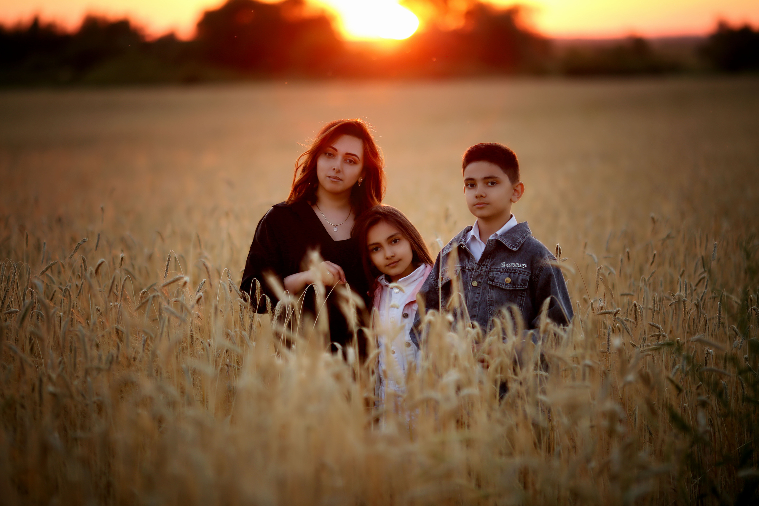 Закатная фотосессия. Семейный и детский фотограф Анна Петракова