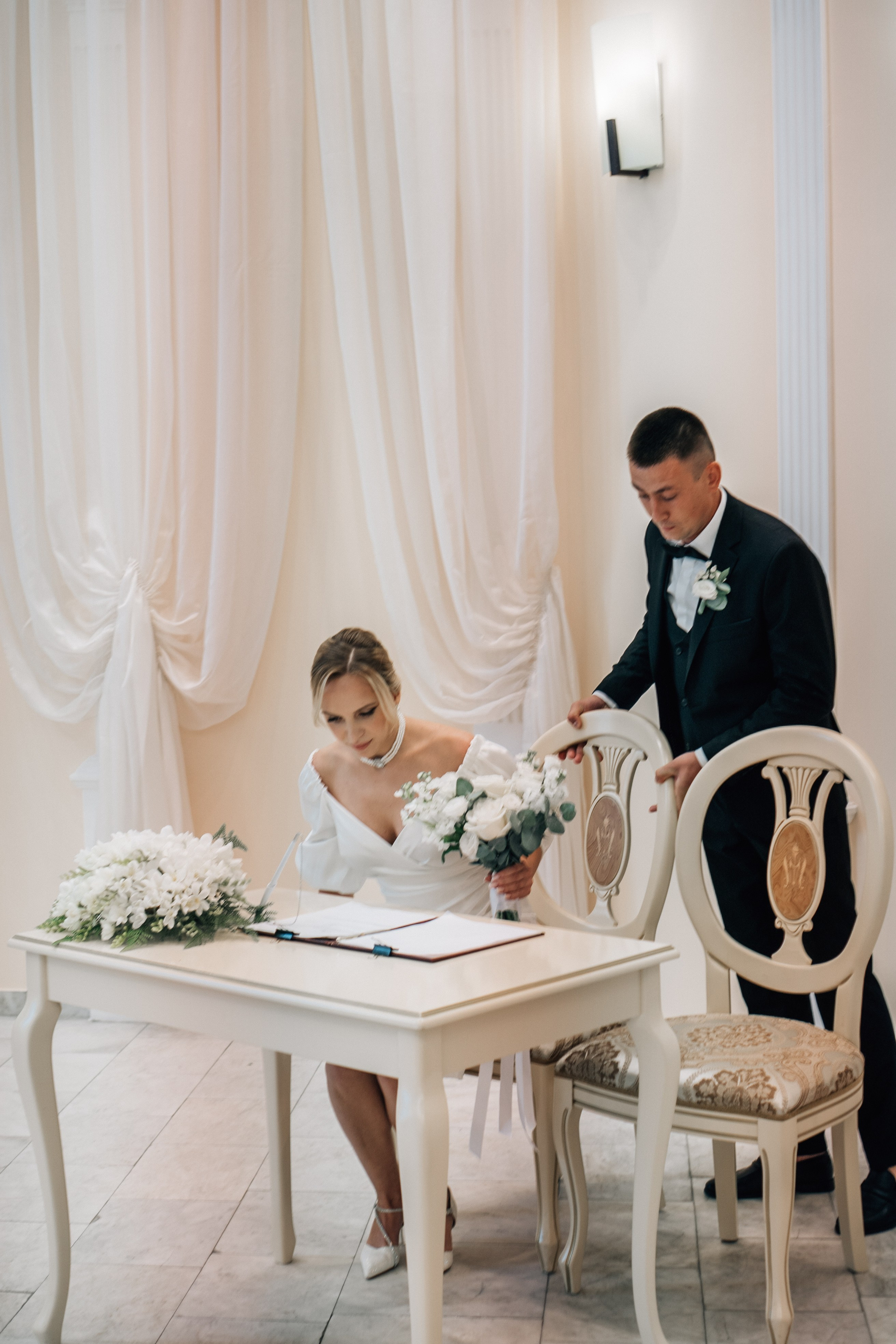 РЕПОРТАЖ В ЗАГСЕ. Профессиональный фотограф, Санкт-Петербург — Виктория Богомолова