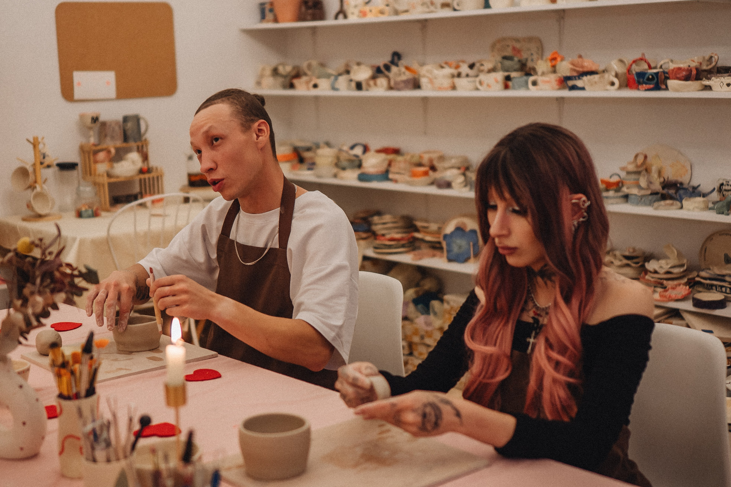 СВИДАНИЕ В ГОНЧАРНОЙ МАСТЕРСКОЙ. Профессиональный фотограф, Санкт-Петербург — Виктория Богомолова