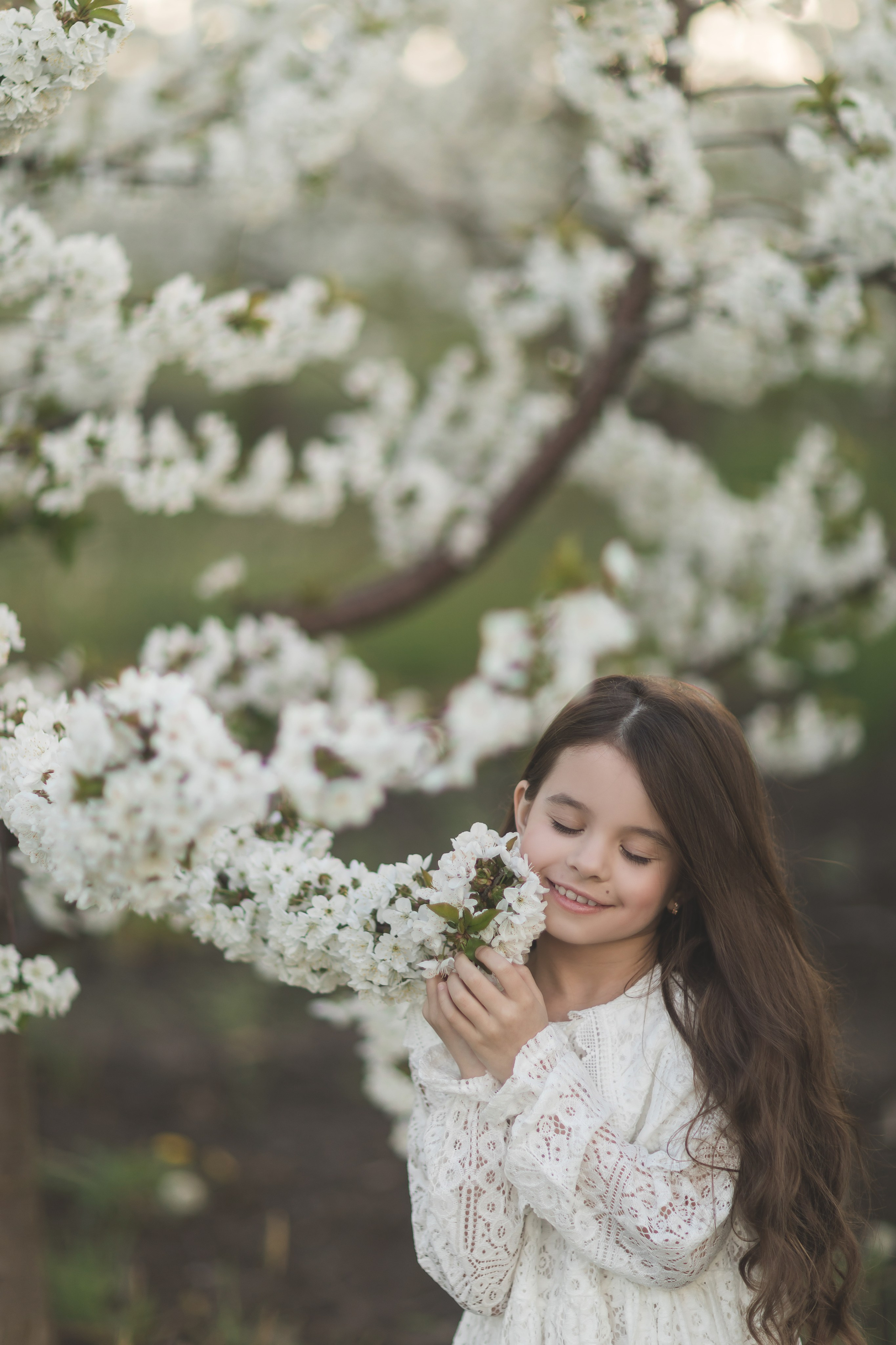 Вишневый сад. Семейный и детский фотограф Краснодар Валерия Власенко