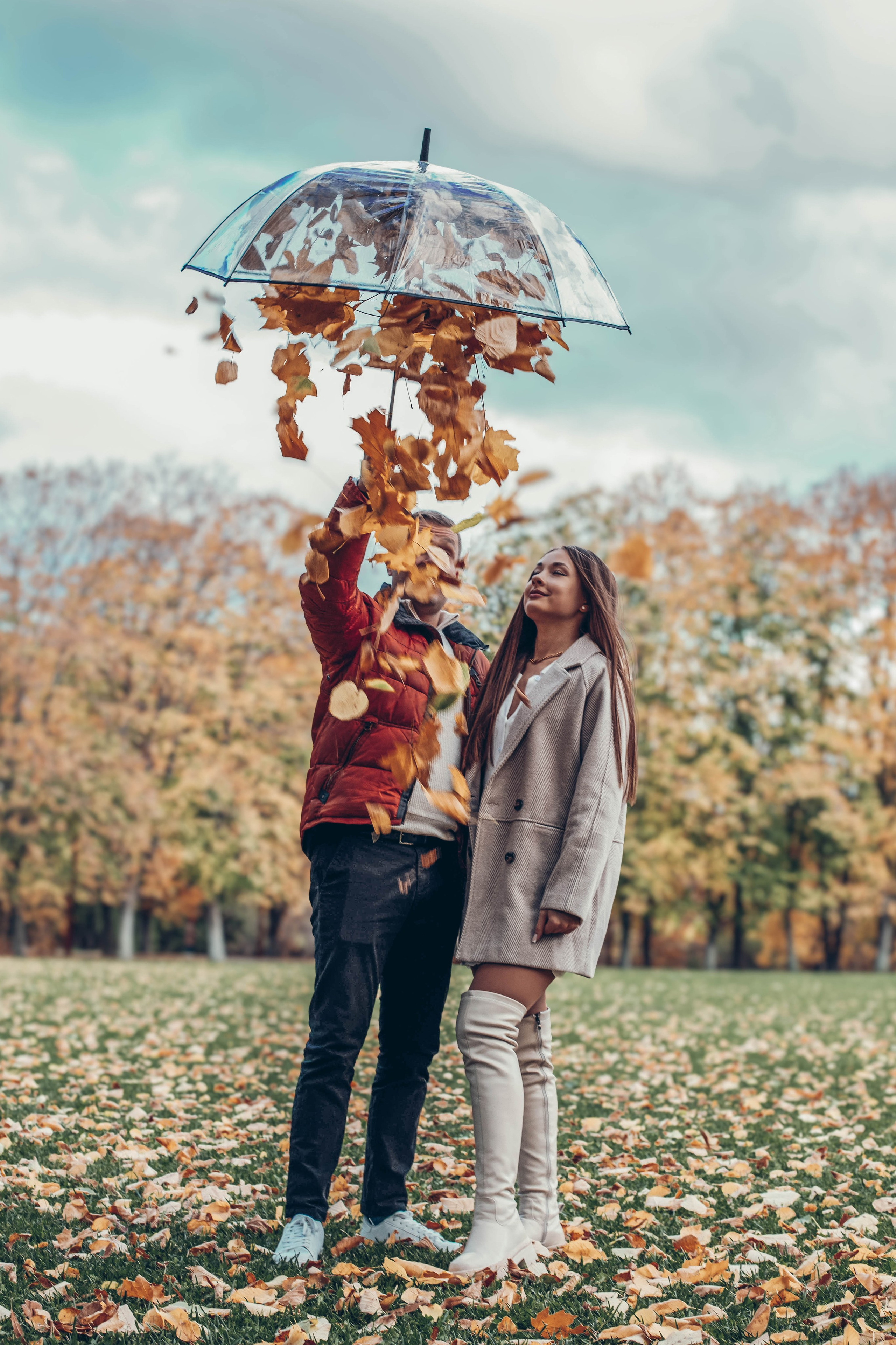 Осенняя прогулка в парке Егора и Ангелины. Мария Авджян Фотограф и видеограф Краснодар