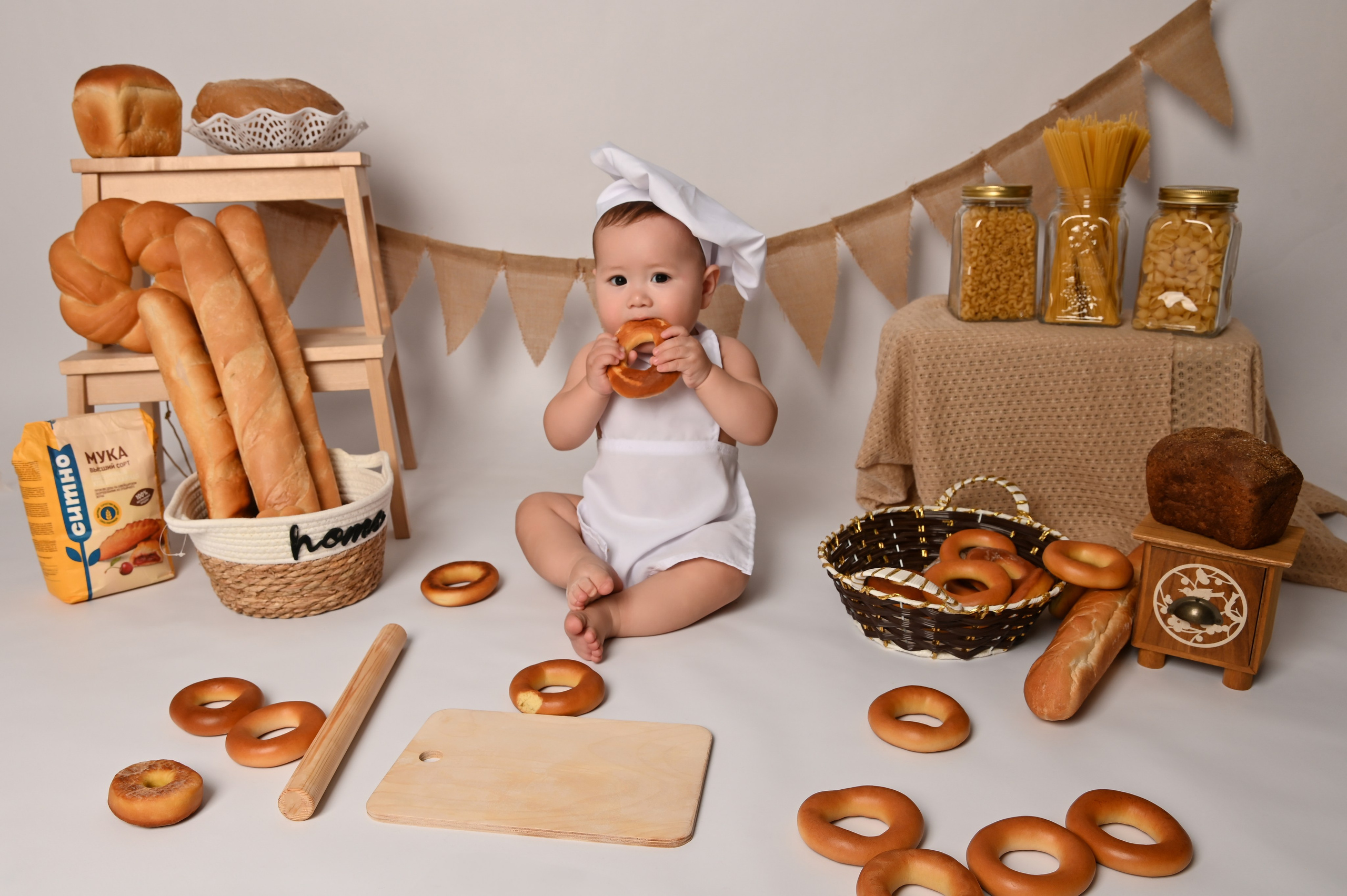 Годик Хан. Фотограф Новорожденных и семейный Элла Огай г. Сатпаев