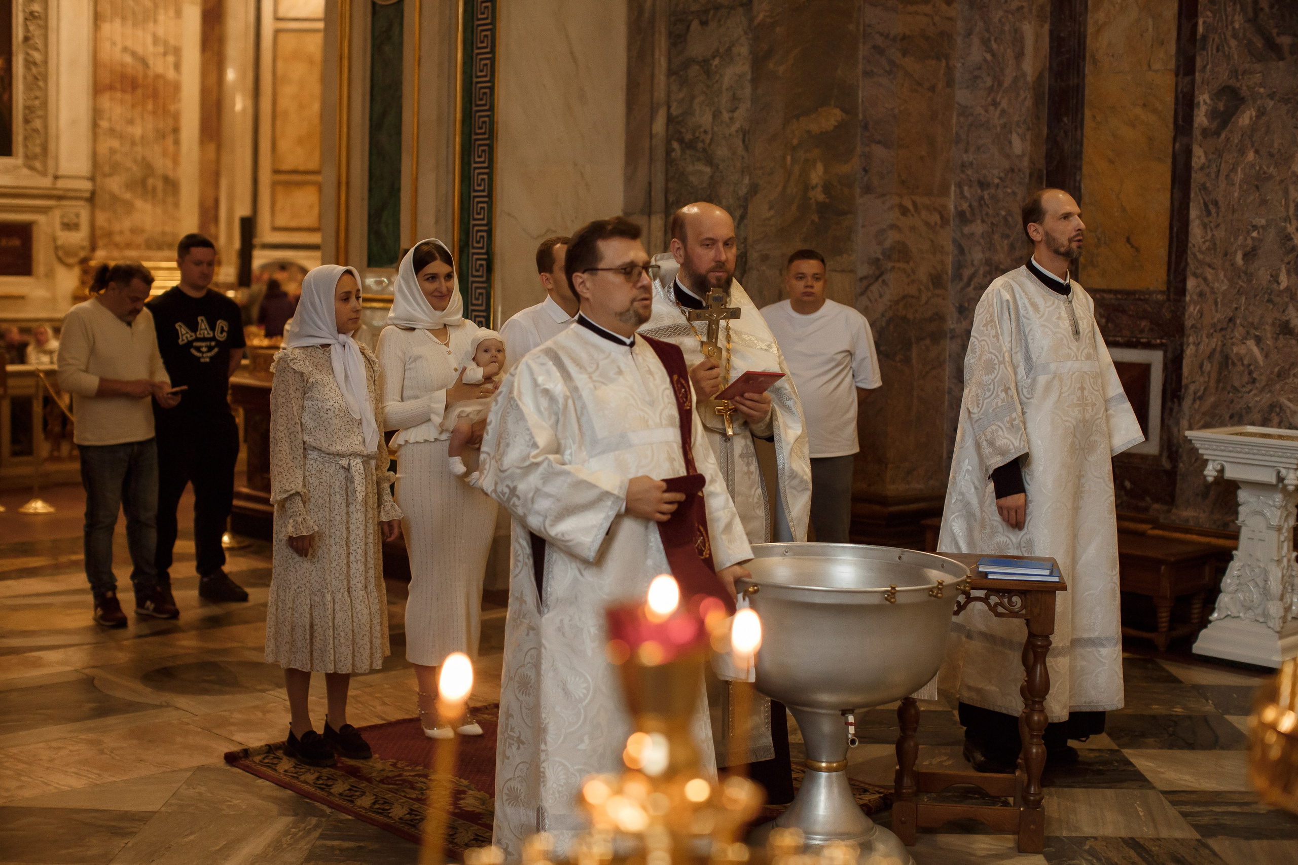 Крещение Элины Исаакиевский собор. Семейный и портретный фотограф в Санкт-Петербурге Ольга Станкова