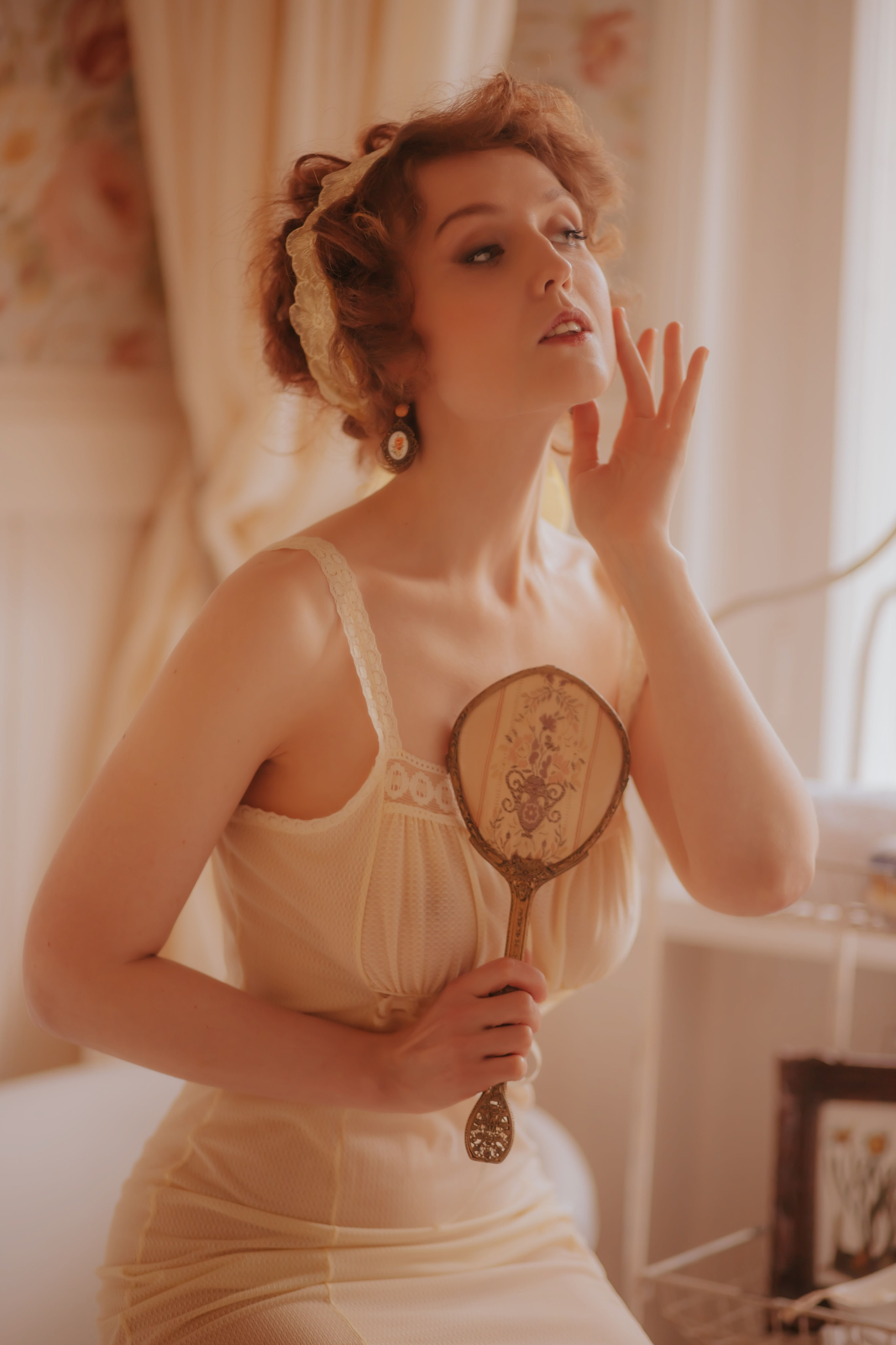 Винтажный будуар. Художественная винтажная фотография