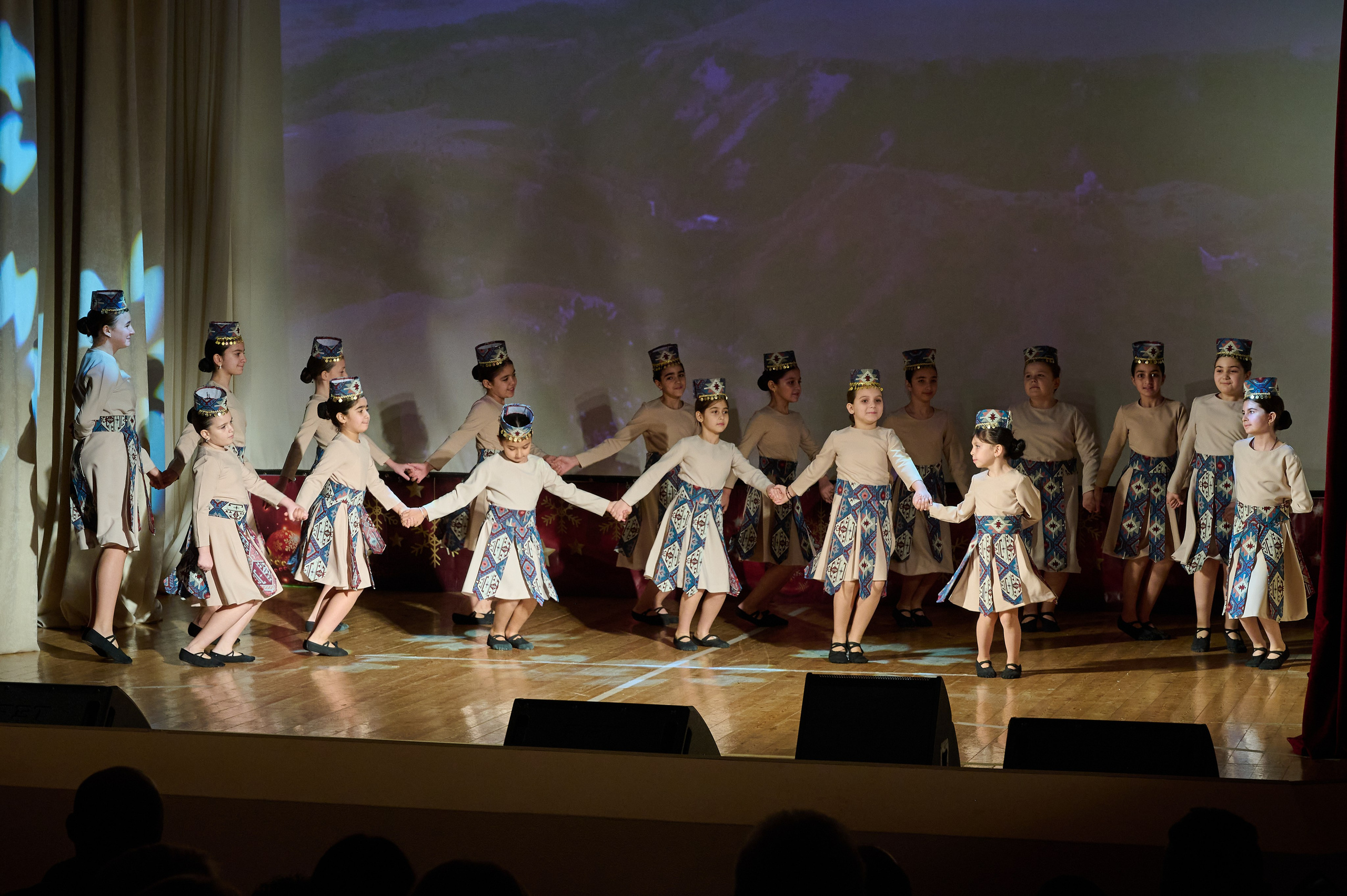 Новогодний концерт. Жизнь курорта Кабардинка в фотографиях