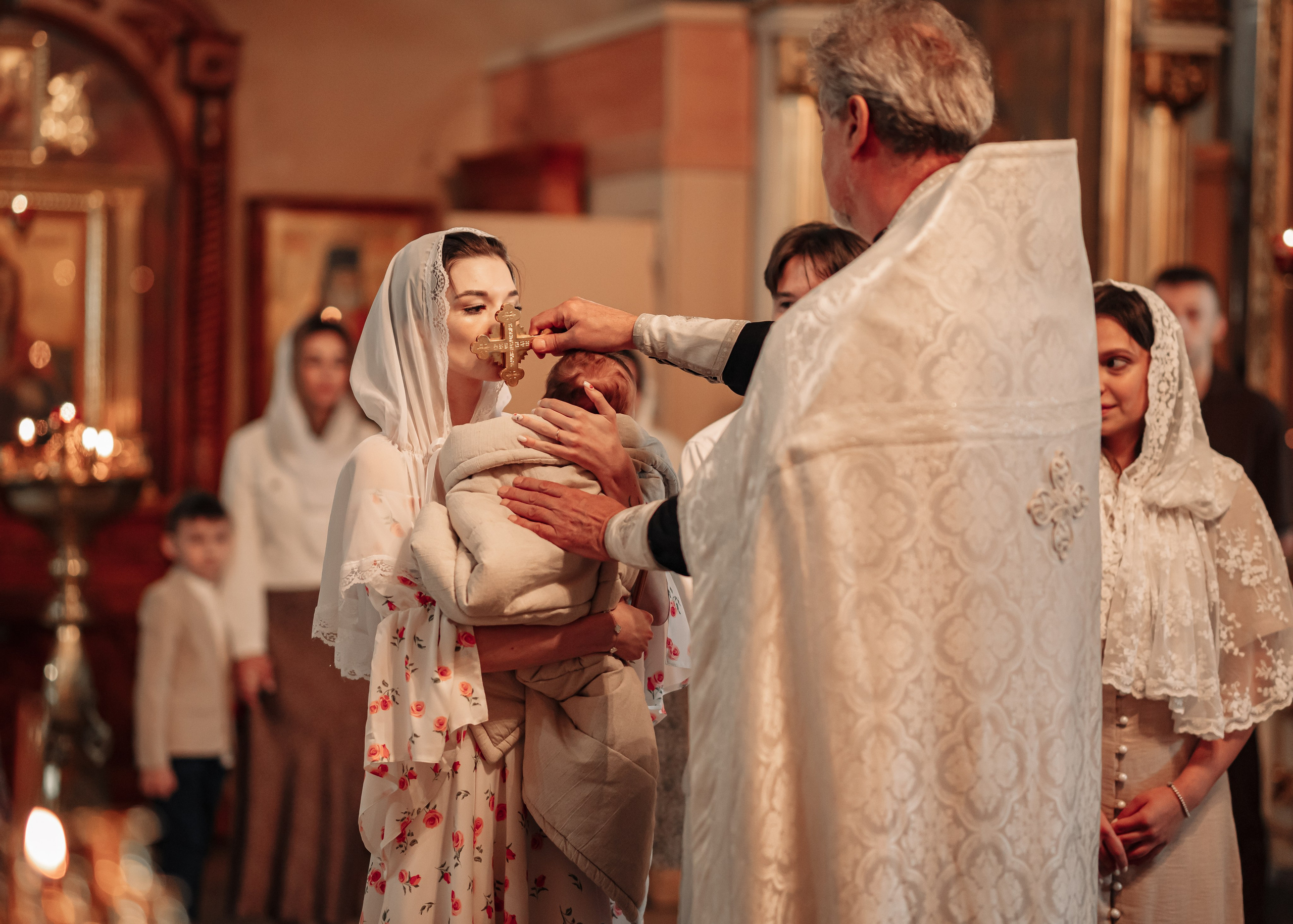 Таинство Крещения. Крамер Юлиана детский и семейный фотограф