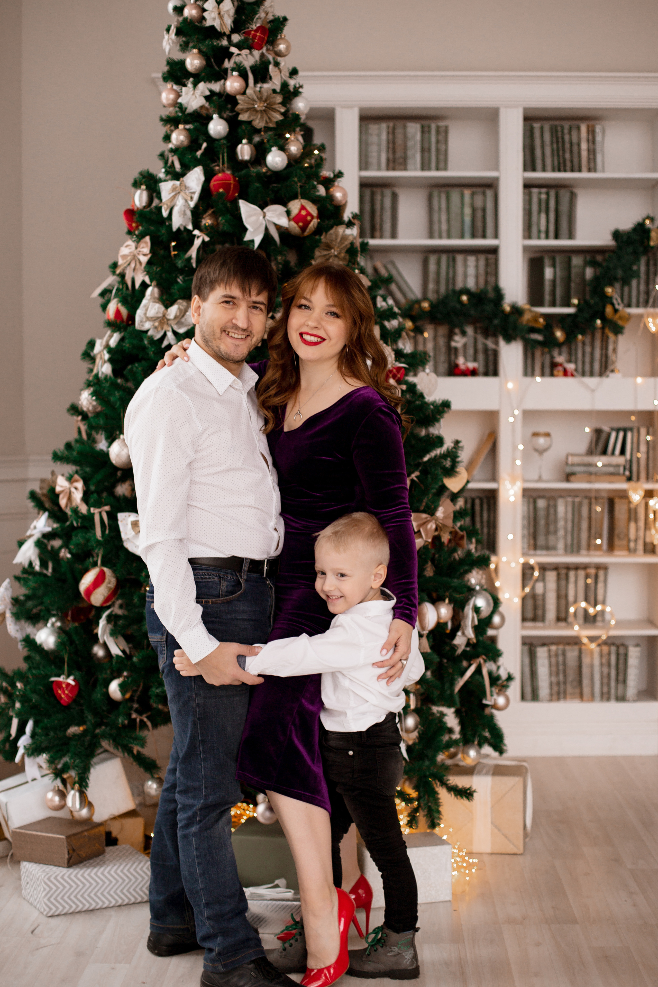 Новогодняя семейная фотосессия. Brand и контент фотограф