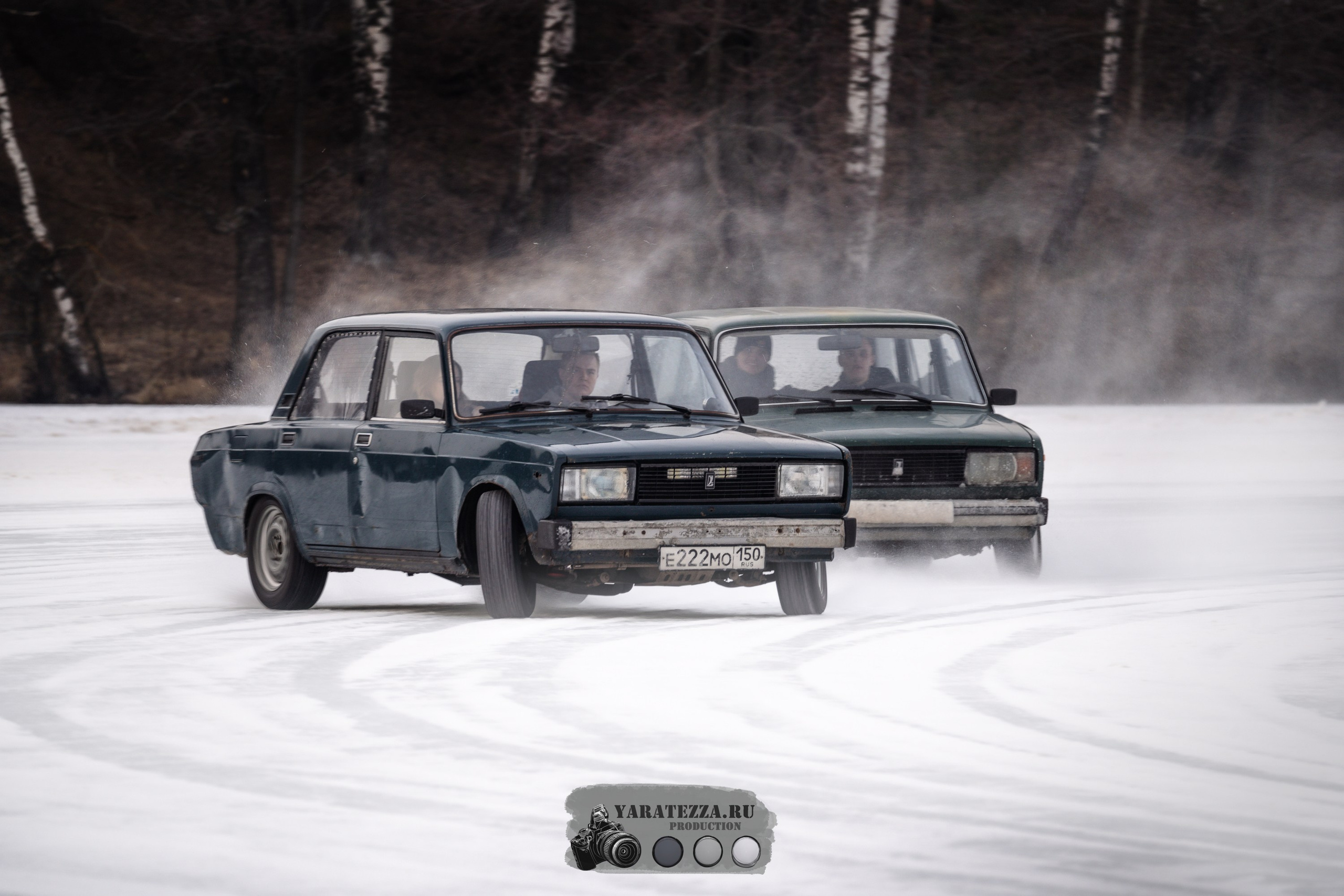 Тренировочный день на ледовой трассе. Yaratezza production