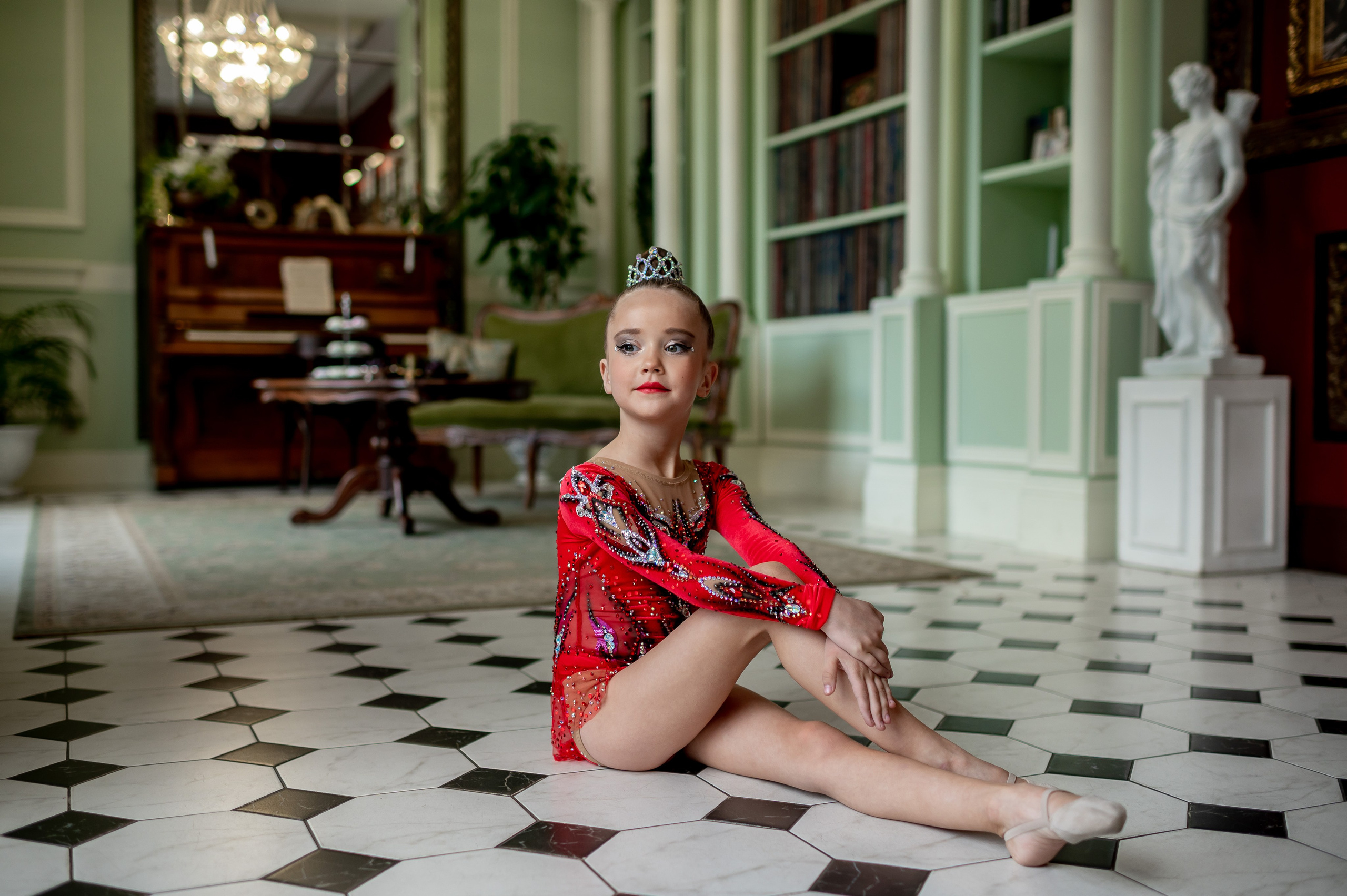 Фотосессия для юной гимнастки. Портретный, семейный и свадебный фотограф в Санкт-Петербурге и в Москве Ширяев Денис