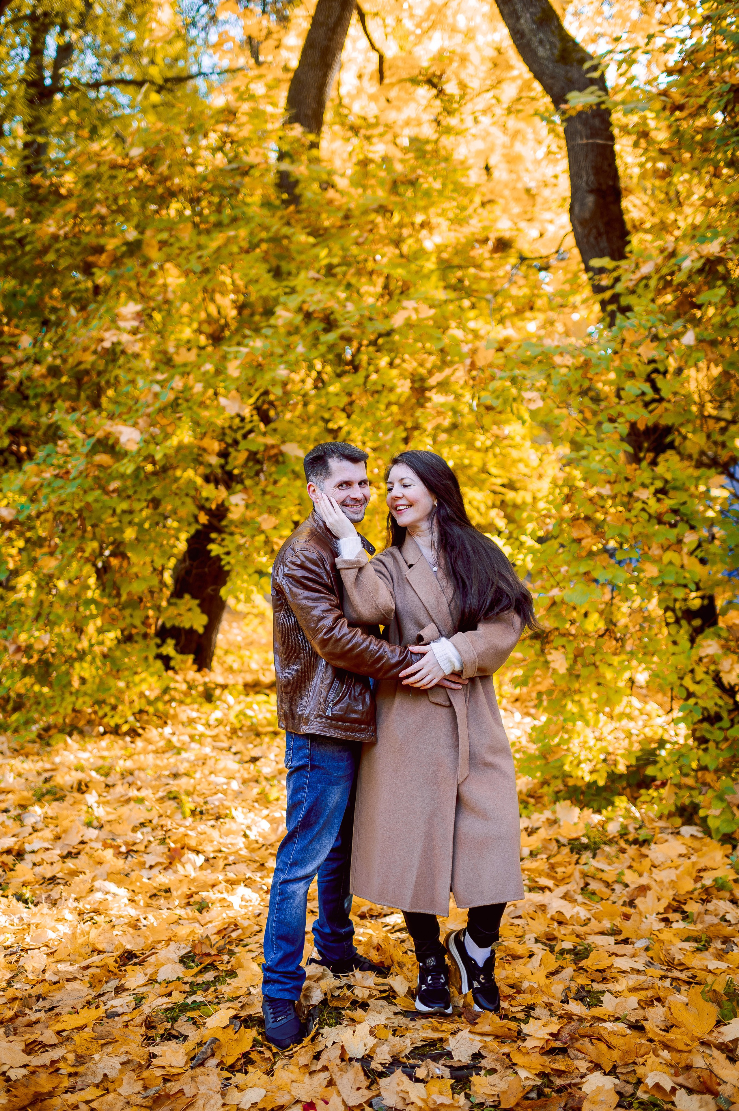 Осенняя семейная прогулка. Портретный, семейный и свадебный фотограф в Санкт-Петербурге и в Пушкине Ширяев Денис