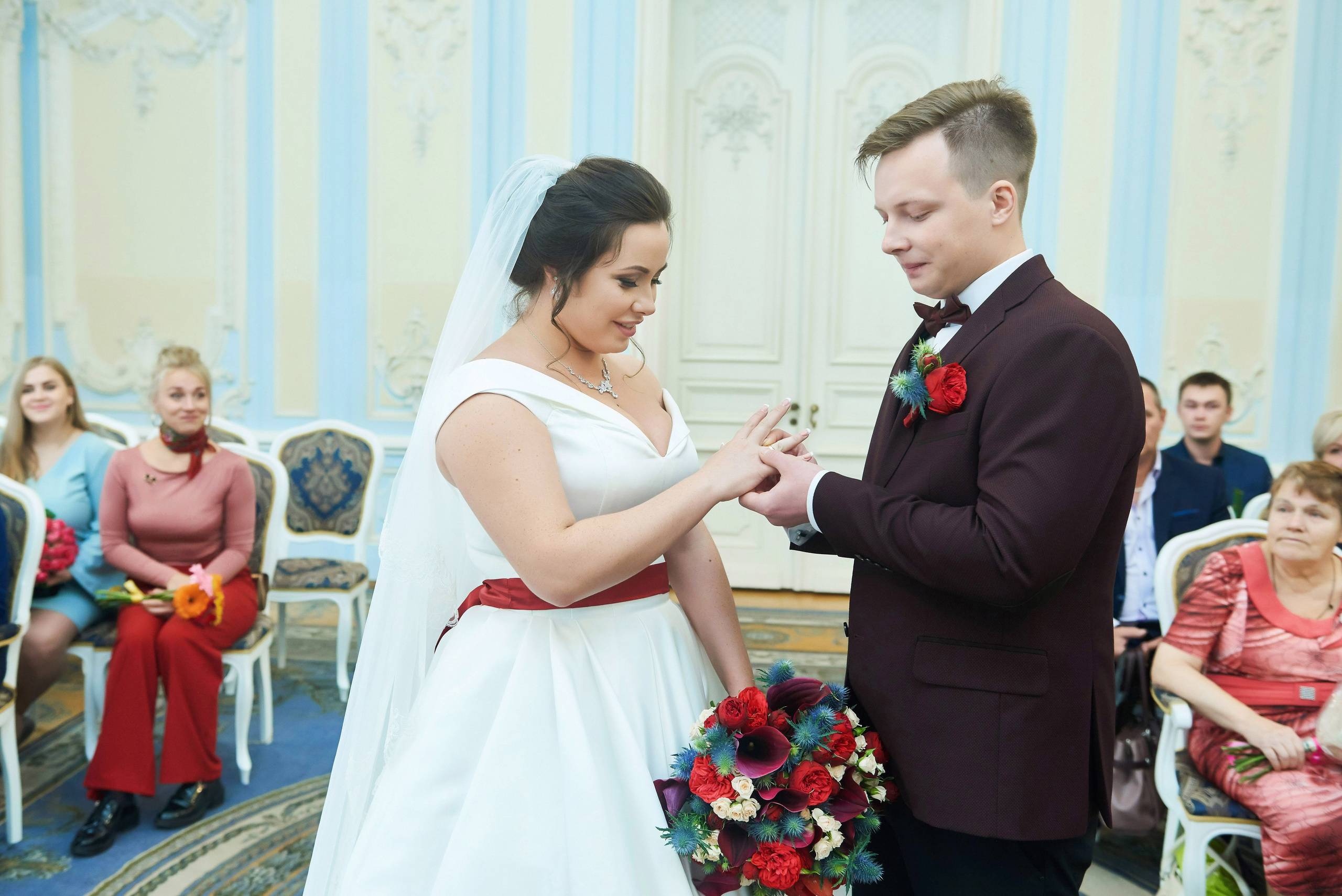 Ангелина и Сергей (фотосессия в осеннем Пушкине). Портретный, семейный и свадебный фотограф в Санкт-Петербурге и в Пушкине Ширяев Денис