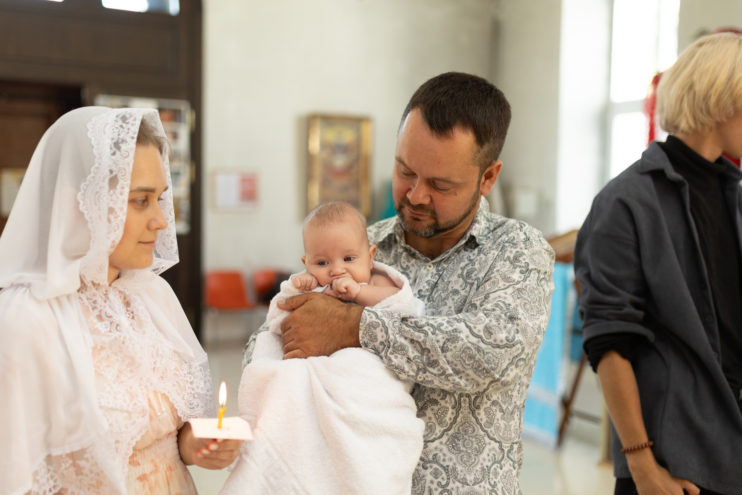 Крещение Артёма (все фото с таинсвта крещения). Фотограф новорожденных. Детский и семейный фотограф Марьяна Юдина