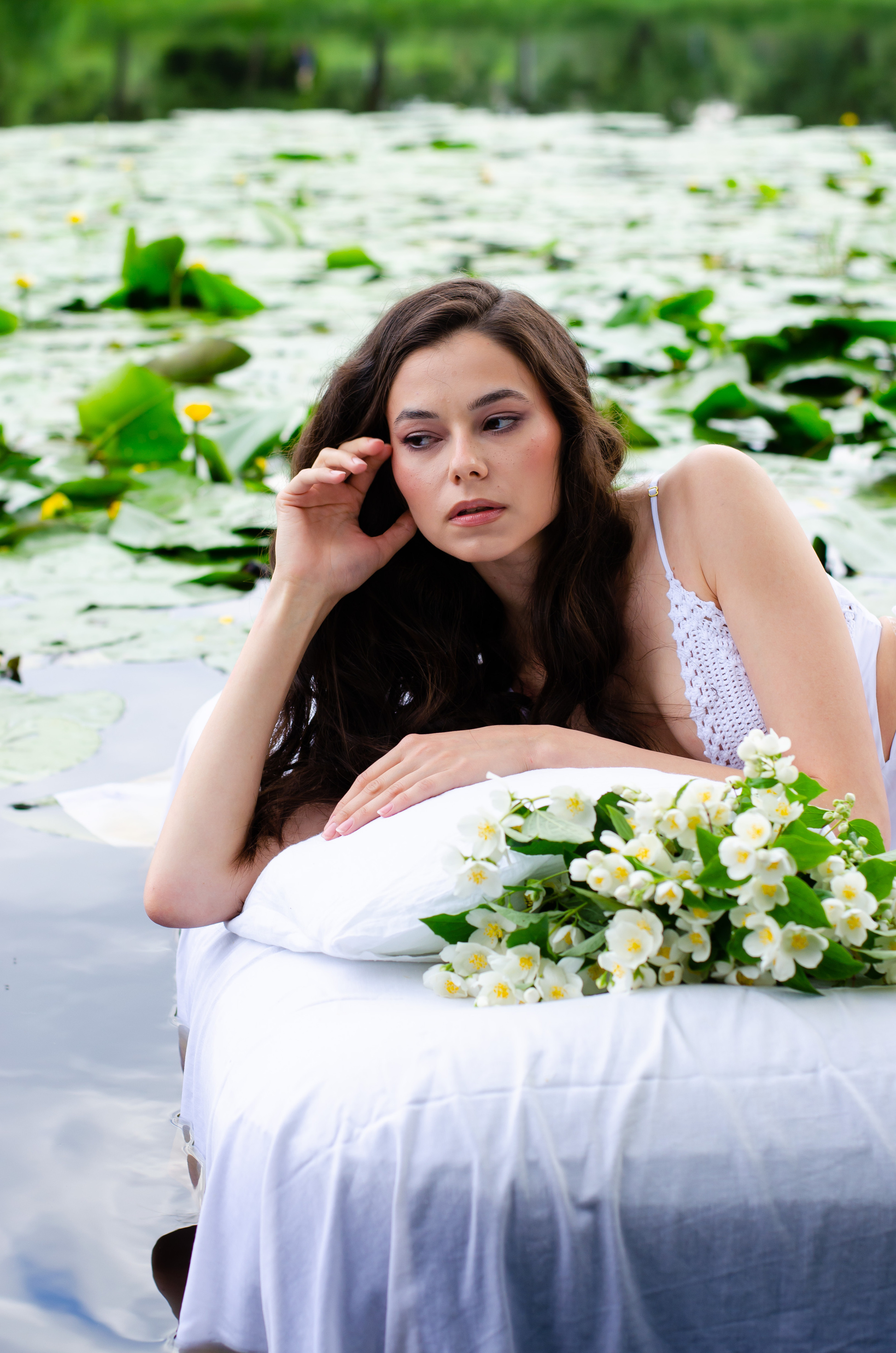 Аиша съемка на матрасе. Фотограф Виктория Щербинина в Санкт-Петербурге и Москве