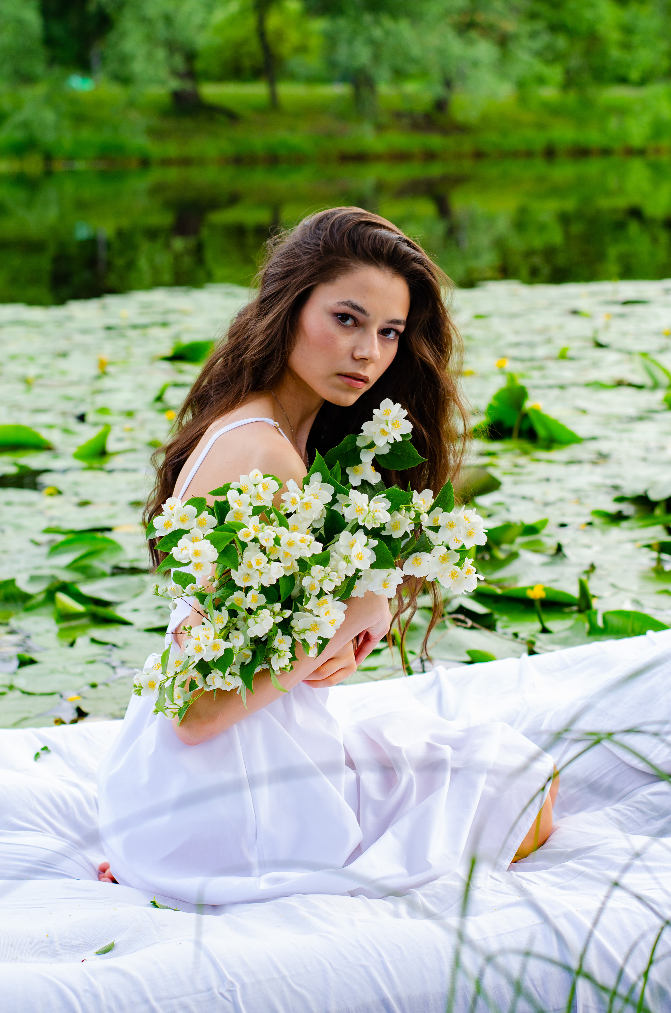 Аиша съемка на матрасе. Фотограф Виктория Щербинина в Санкт-Петербурге и Москве