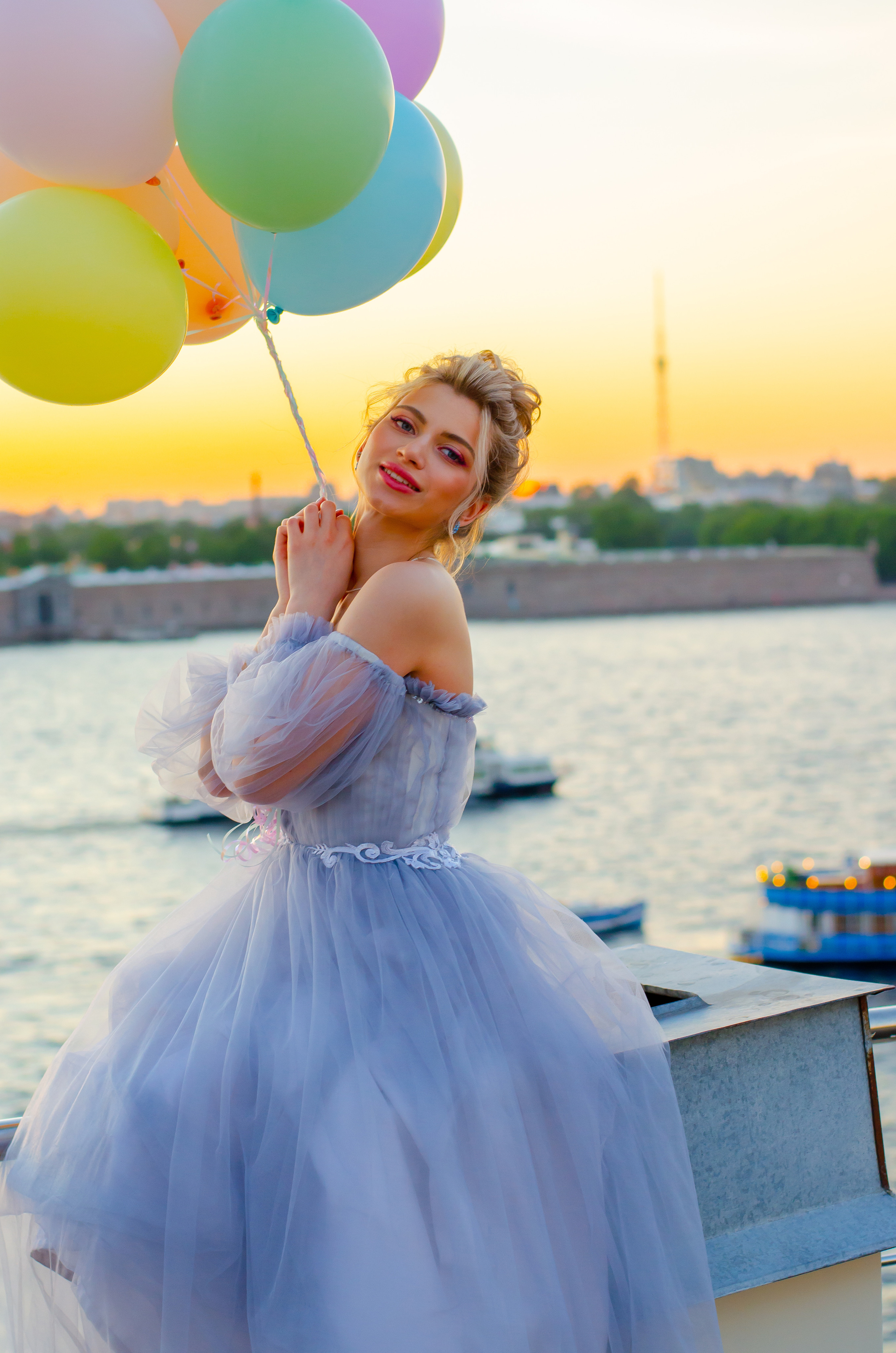 Съемка на крыше. Фотограф Виктория Щербинина в Санкт-Петербурге и Москве