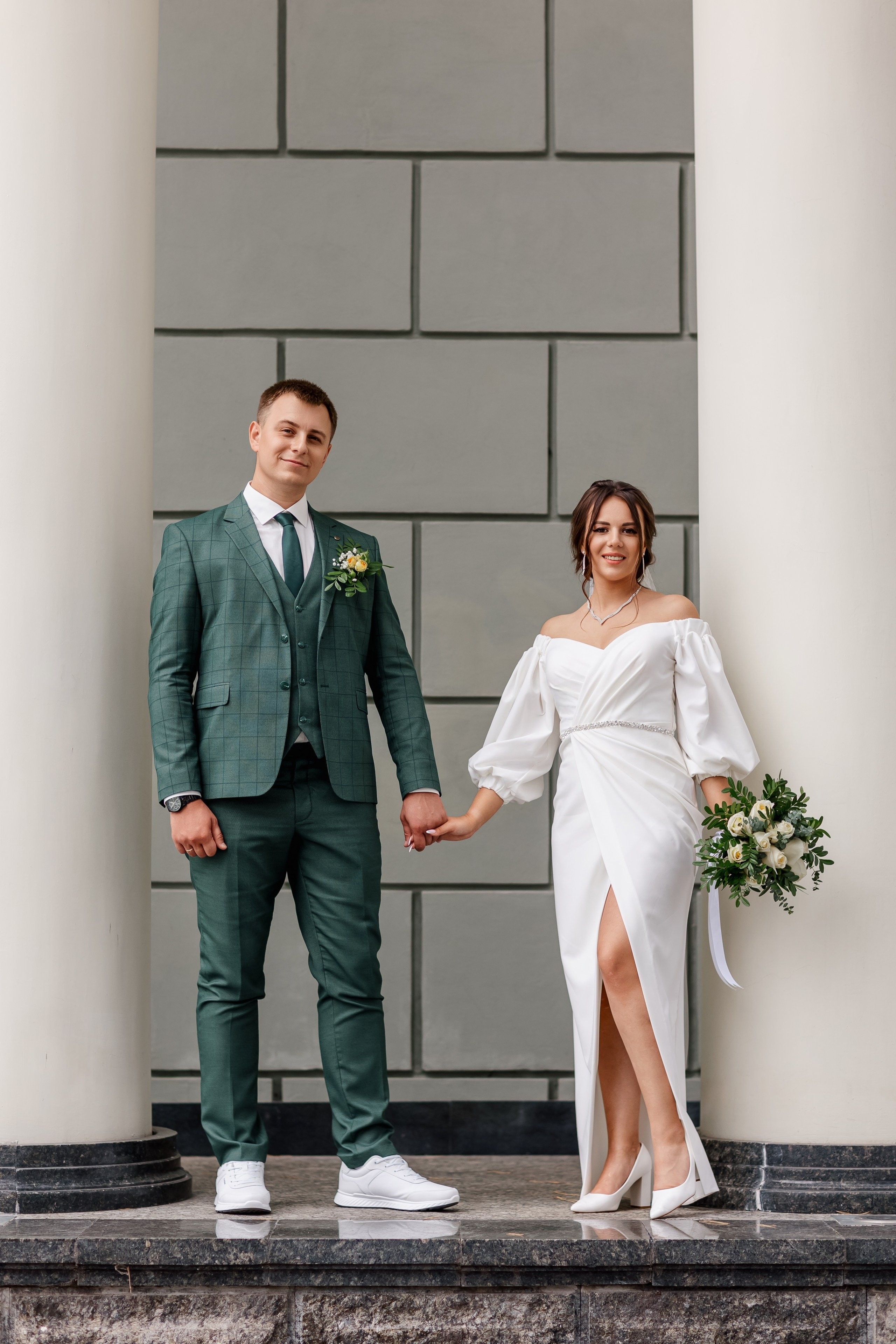 Олег и Юлия. Свадебная прогулка. Свадебный фотограф в Хабаровске